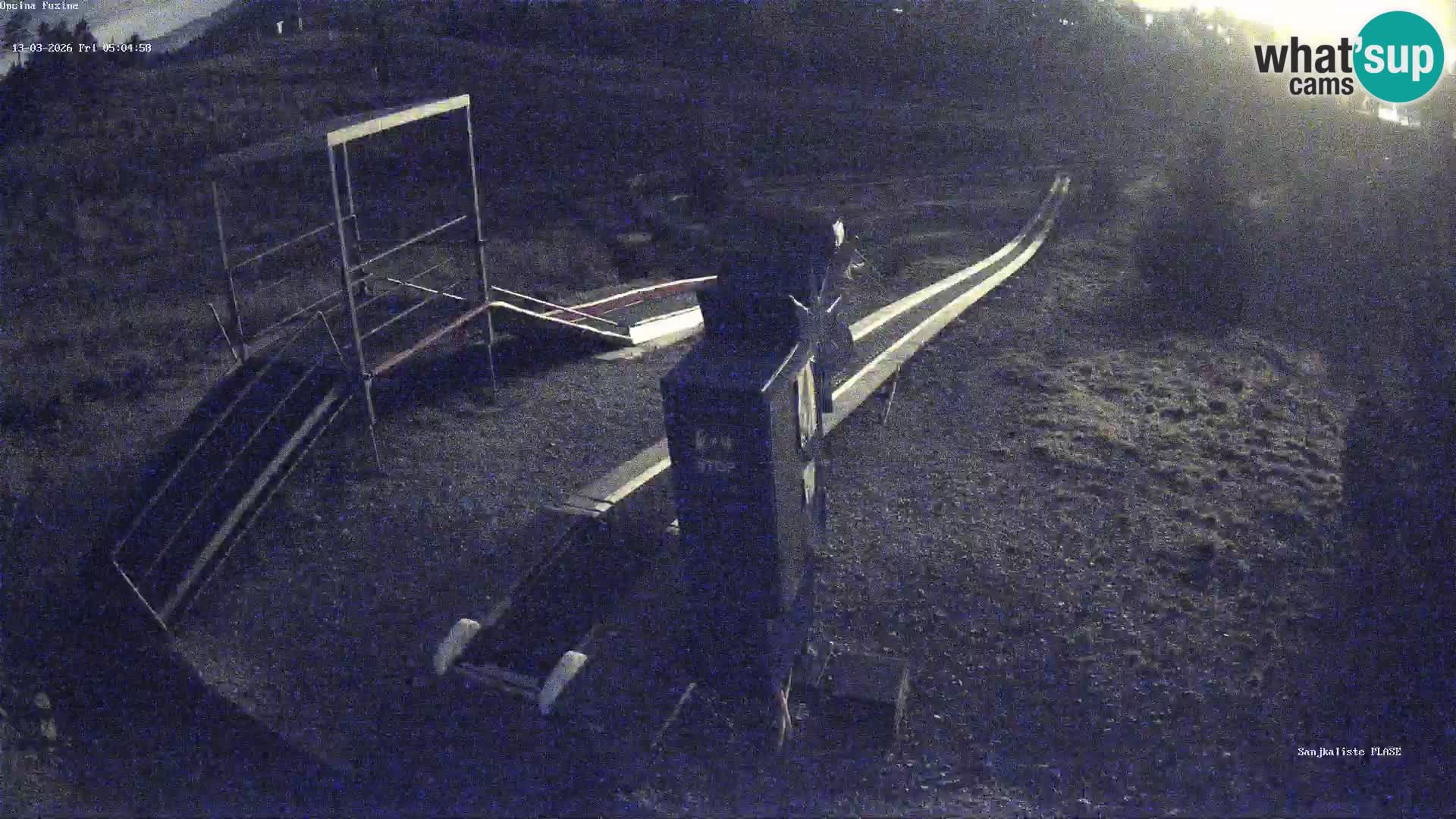 Webcam en direct Piste de luge de Fužine – Croatie