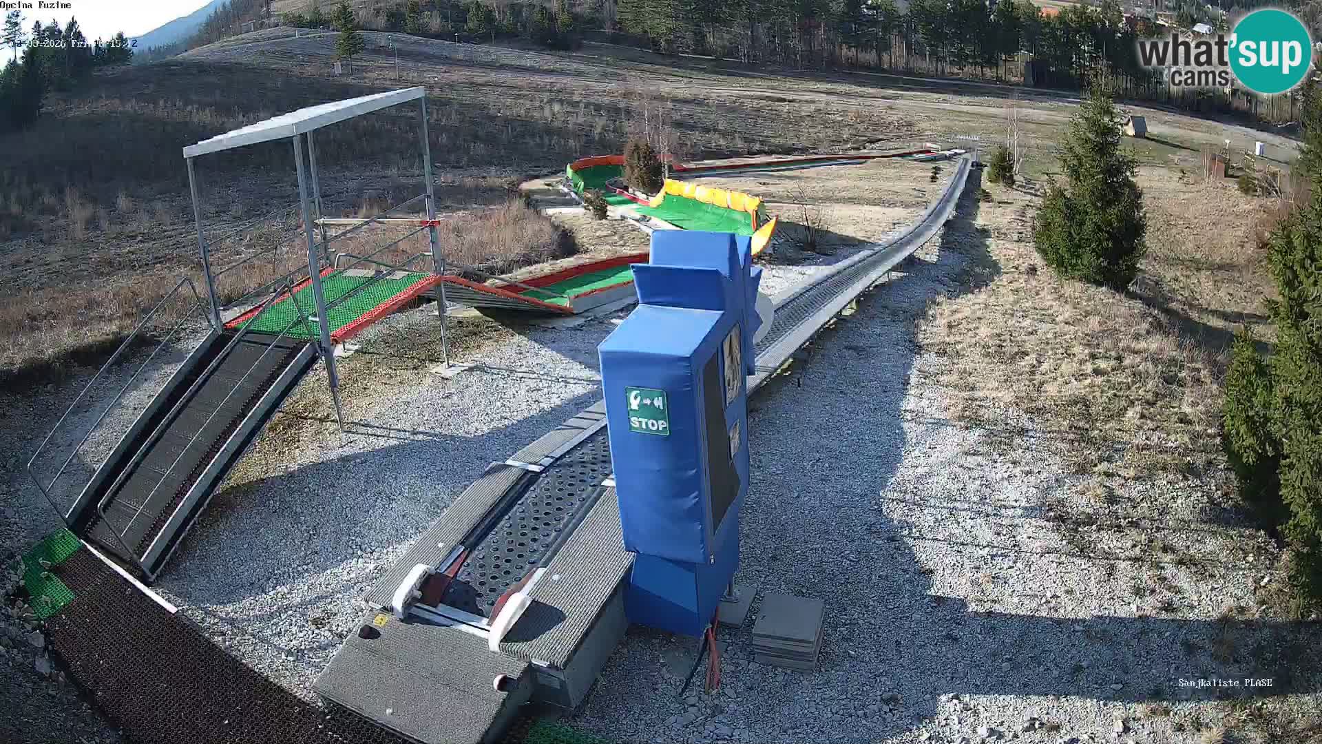 Web kamera uživo Sanjkalište Fužine – Hrvatska