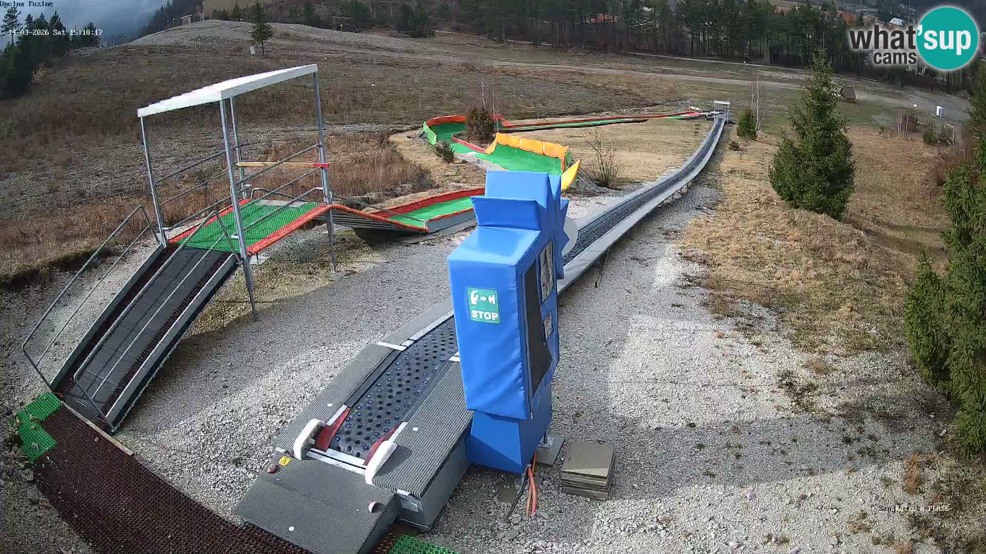 Web kamera uživo Sanjkalište Fužine – Hrvatska