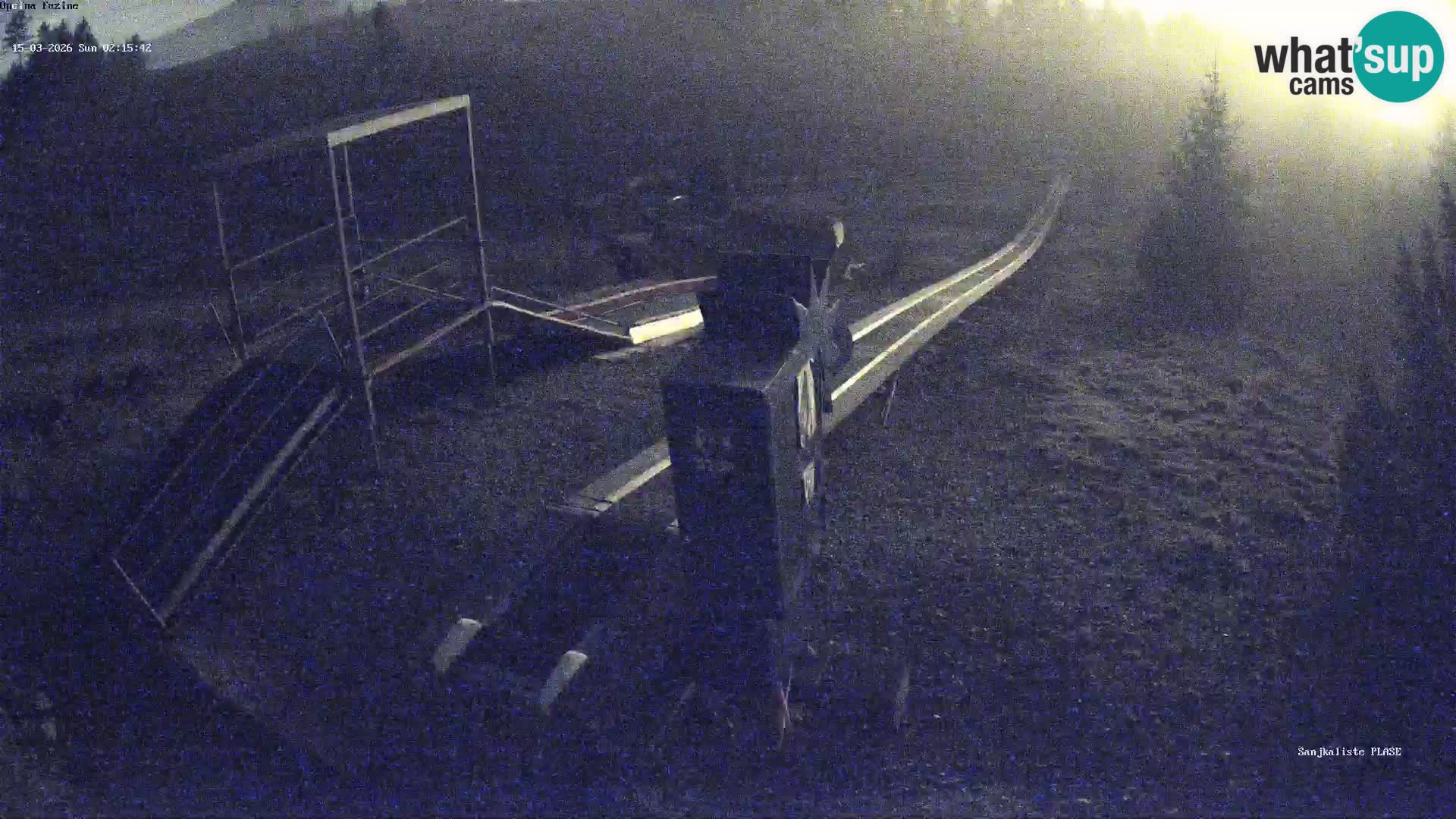 Web kamera uživo Sanjkalište Fužine – Hrvatska