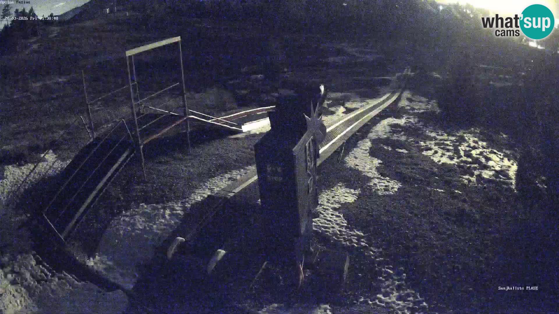 Web kamera uživo Sanjkalište Fužine – Hrvatska