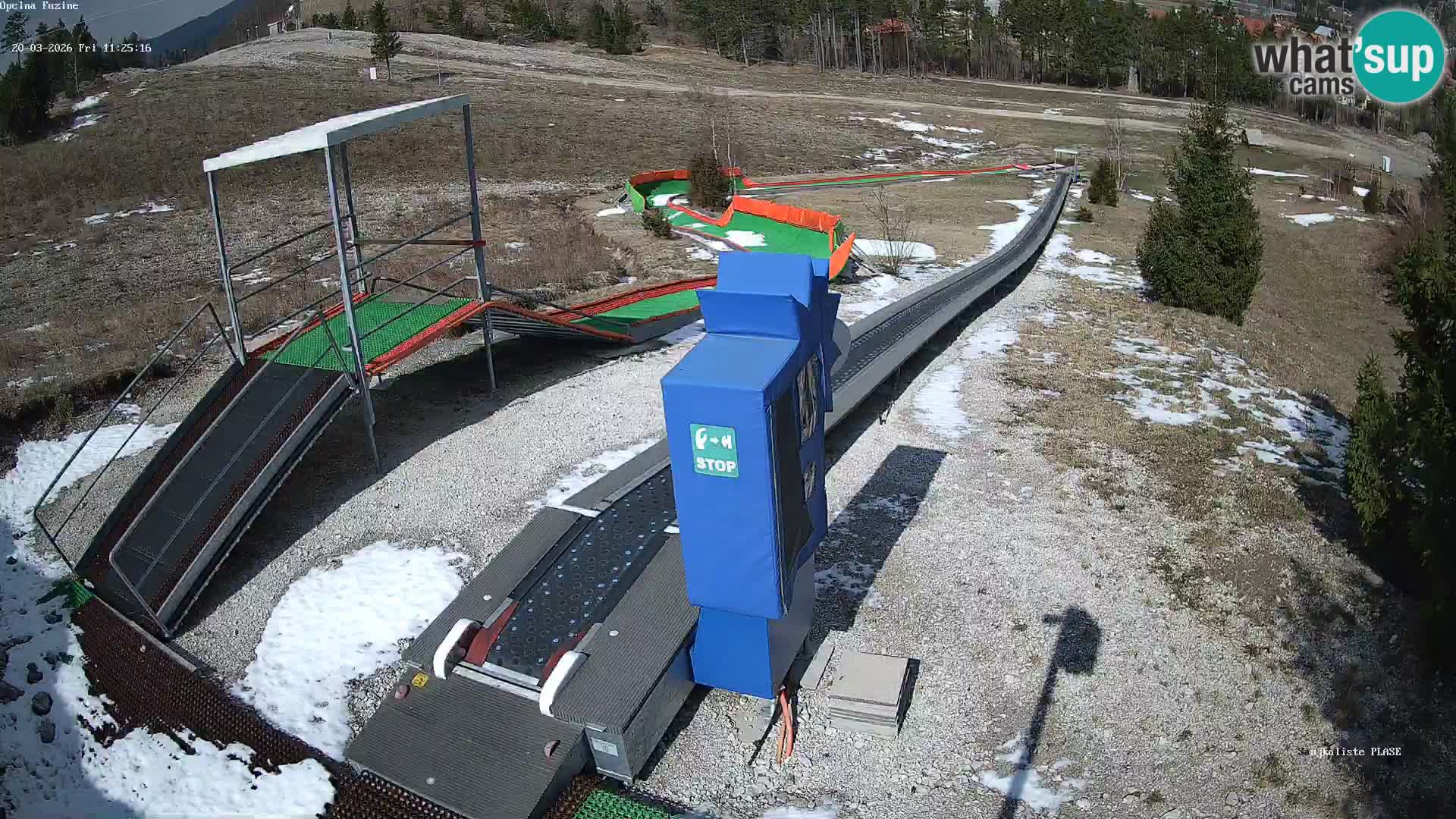 Web kamera uživo Sanjkalište Fužine – Hrvatska