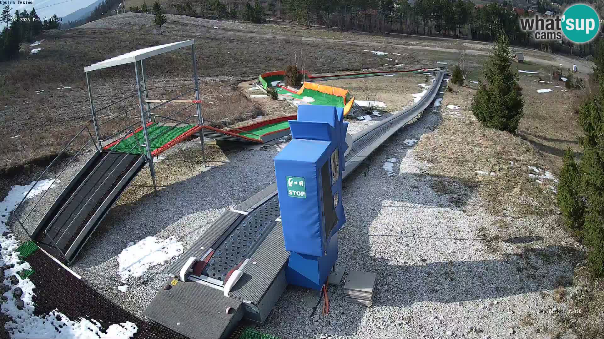 Live Webcam Rodelbahn Fužine – Kroatien