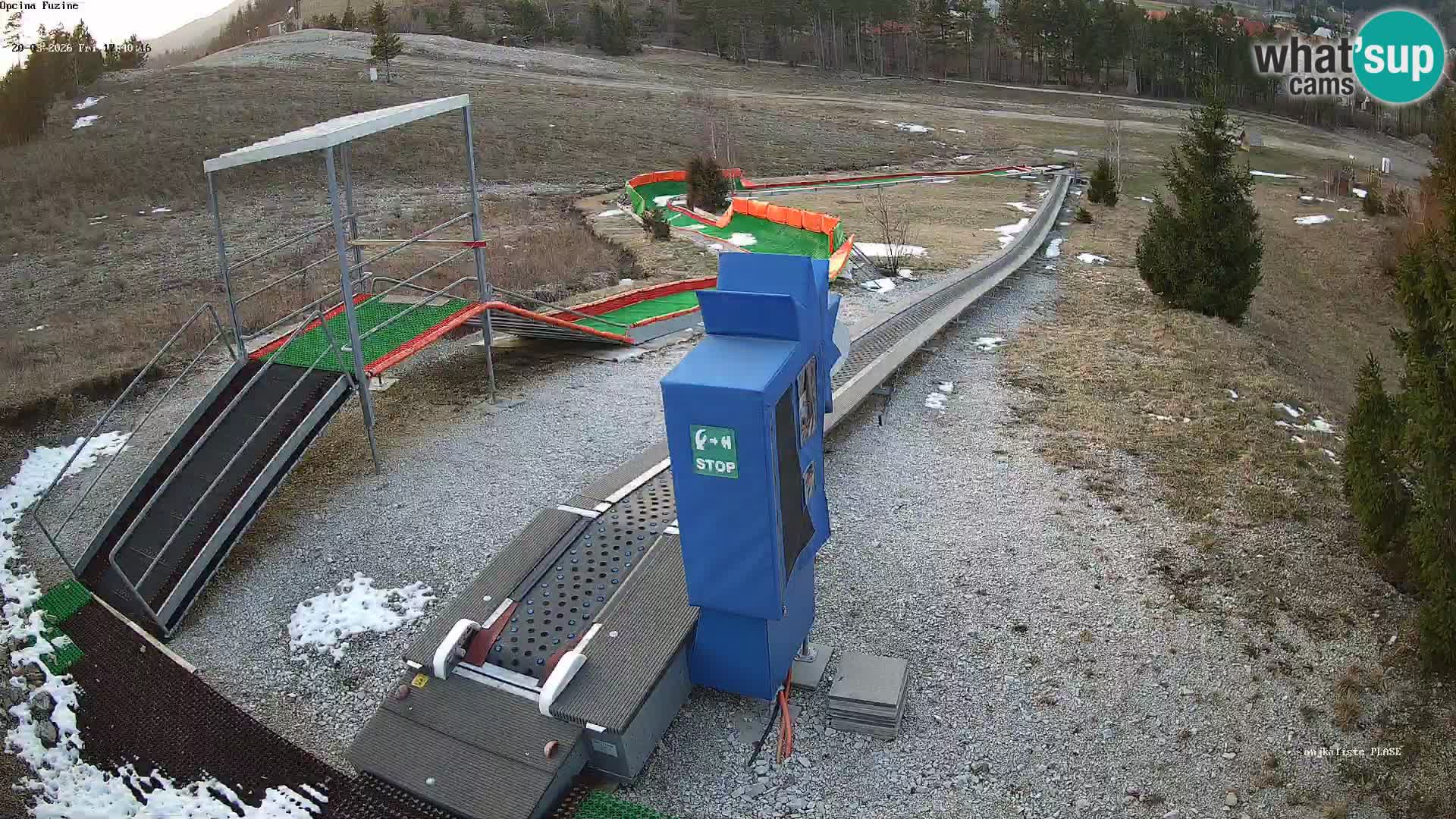 Web kamera uživo Sanjkalište Fužine – Hrvatska