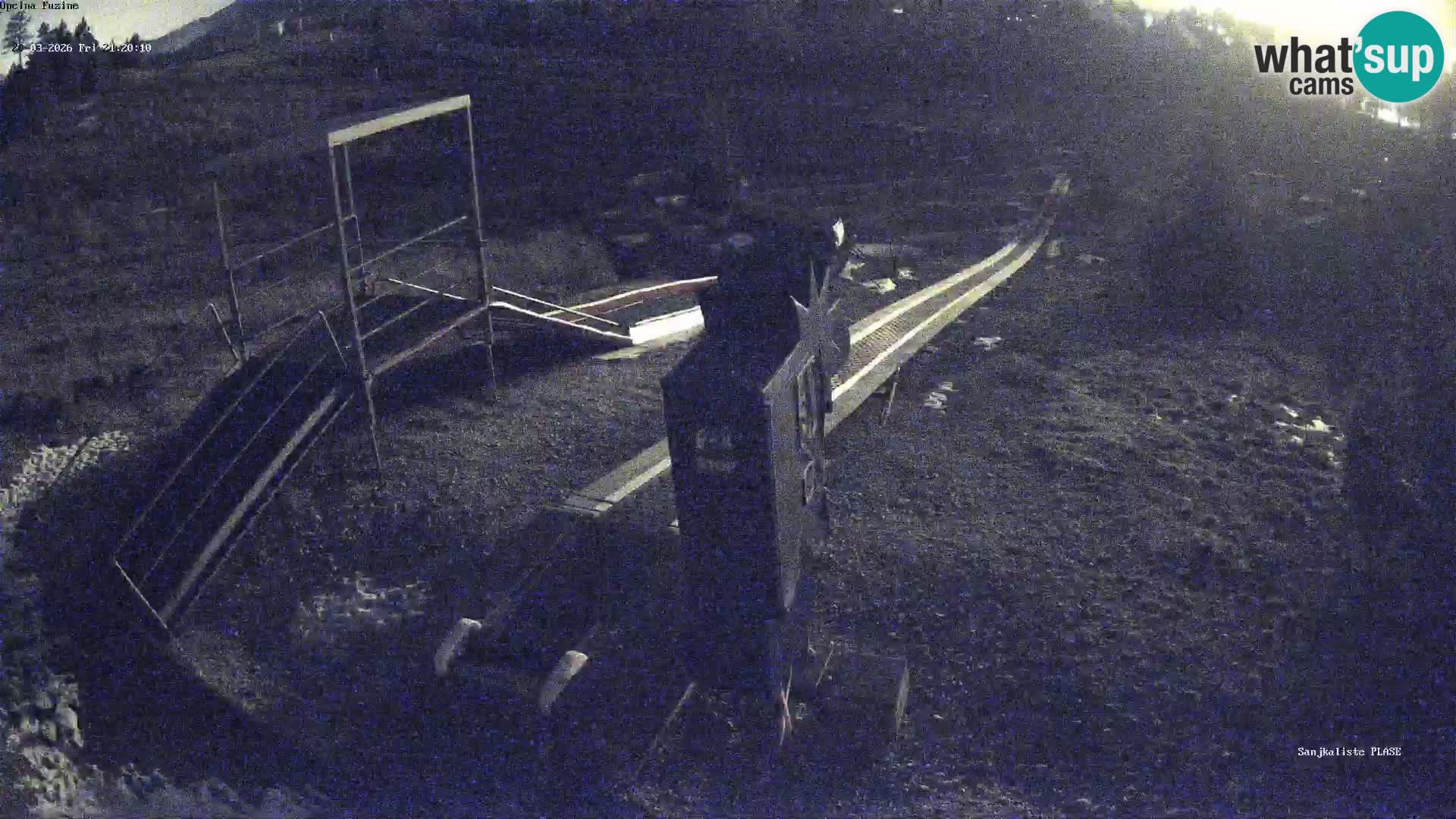 Live webcam Fužine toboggan run – Croatia