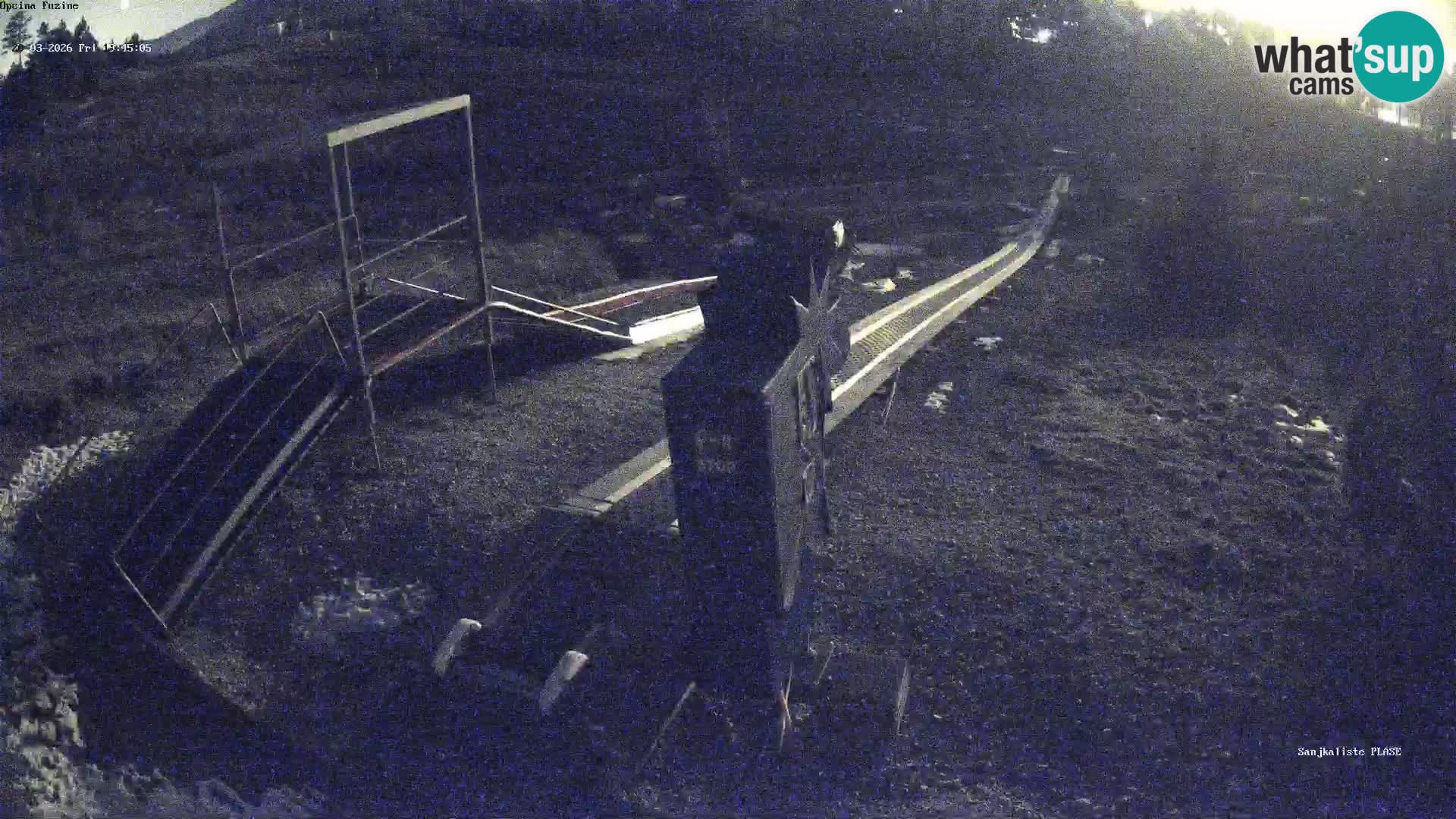 Web kamera uživo Sanjkalište Fužine – Hrvatska