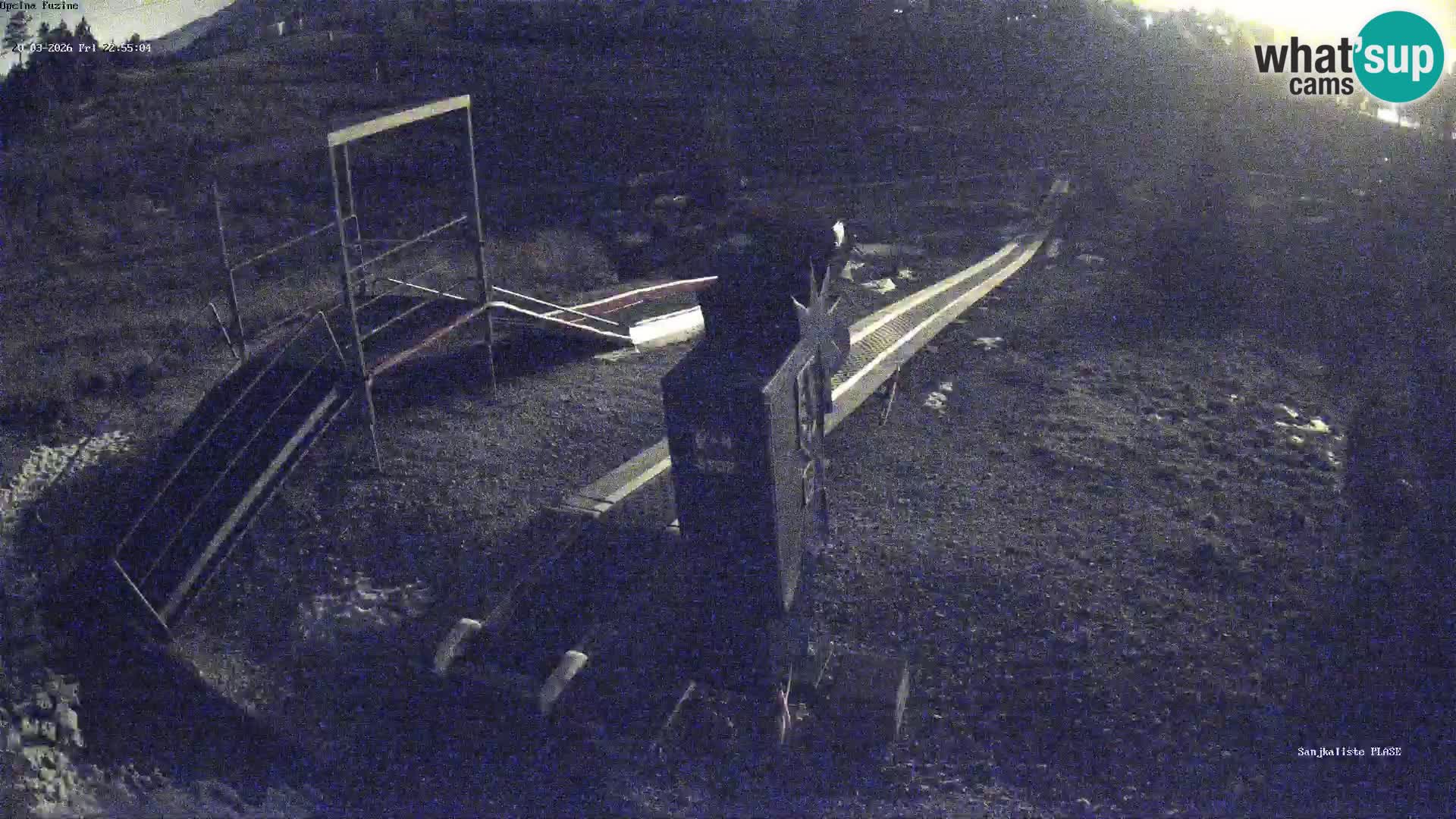 Live webcam Fužine toboggan run – Croatia