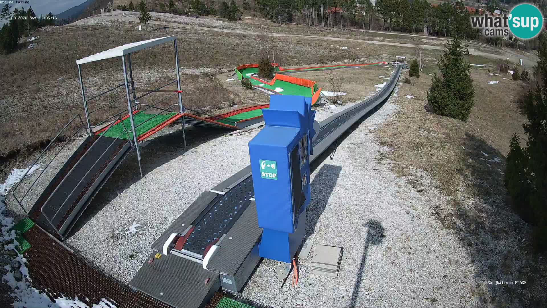 Live Webcam Rodelbahn Fužine – Kroatien