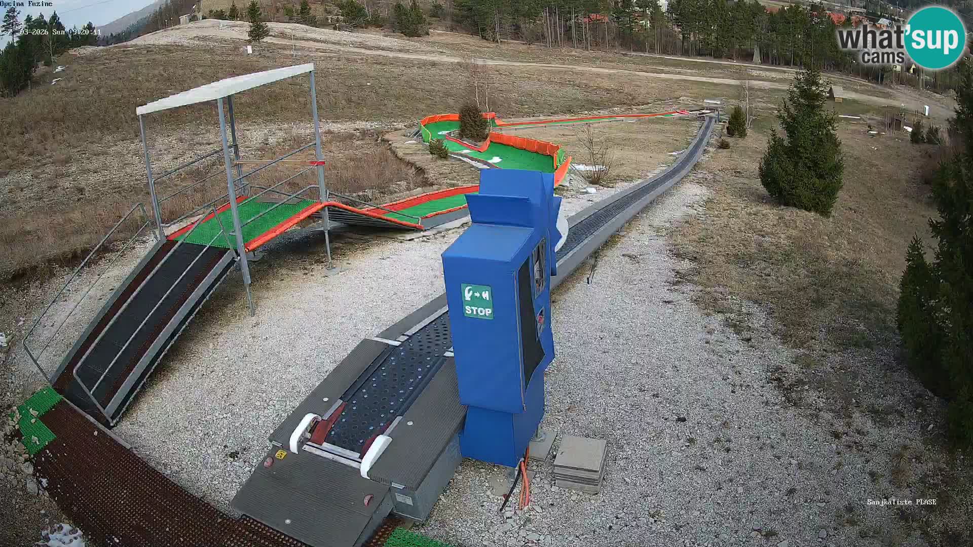 Web kamera uživo Sanjkalište Fužine – Hrvatska