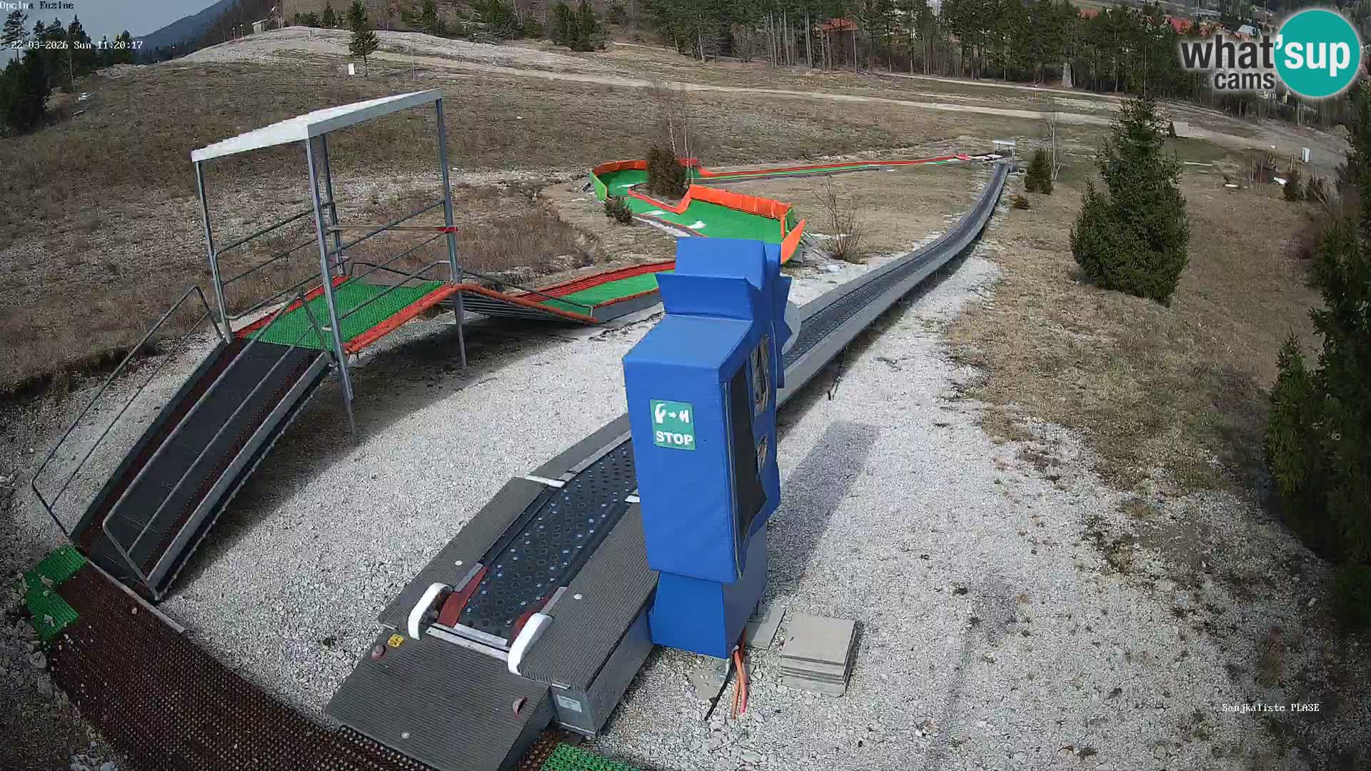 Web kamera uživo Sanjkalište Fužine – Hrvatska