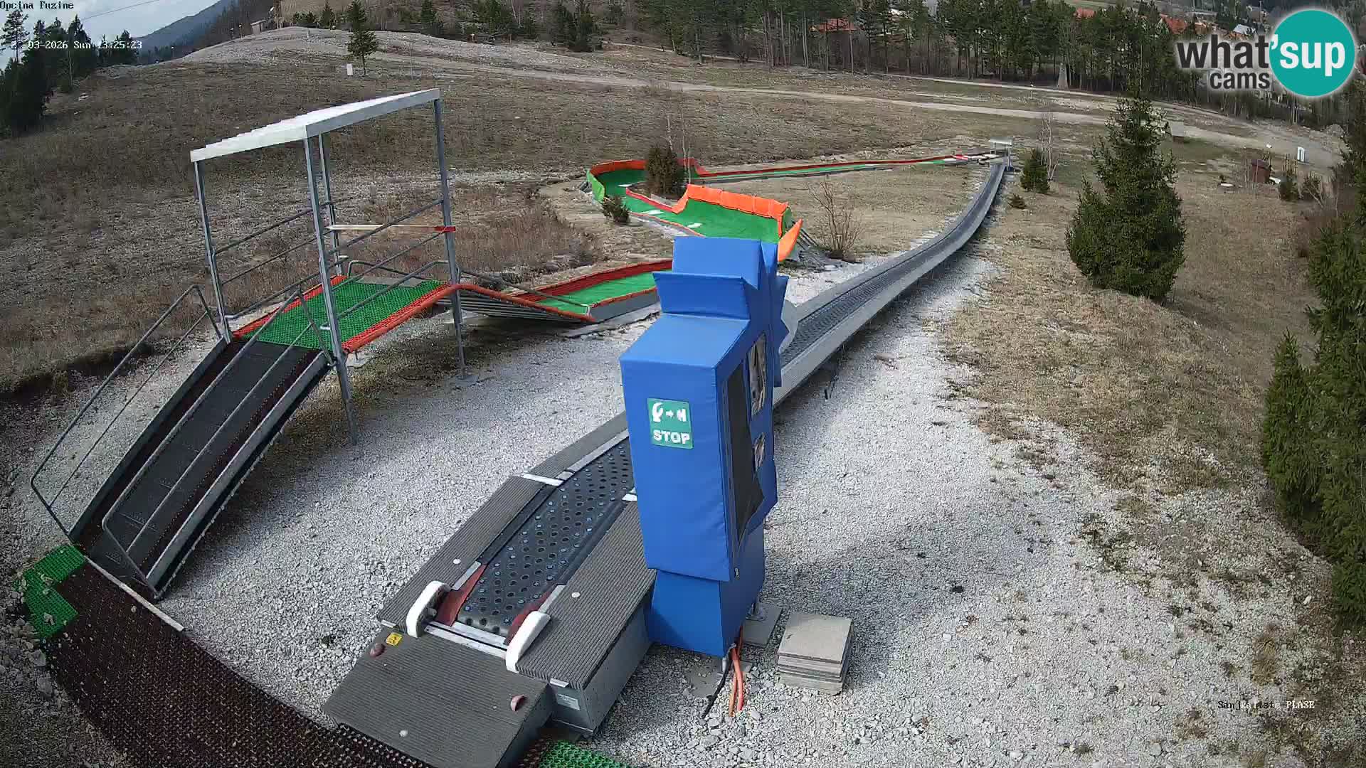 Web kamera uživo Sanjkalište Fužine – Hrvatska