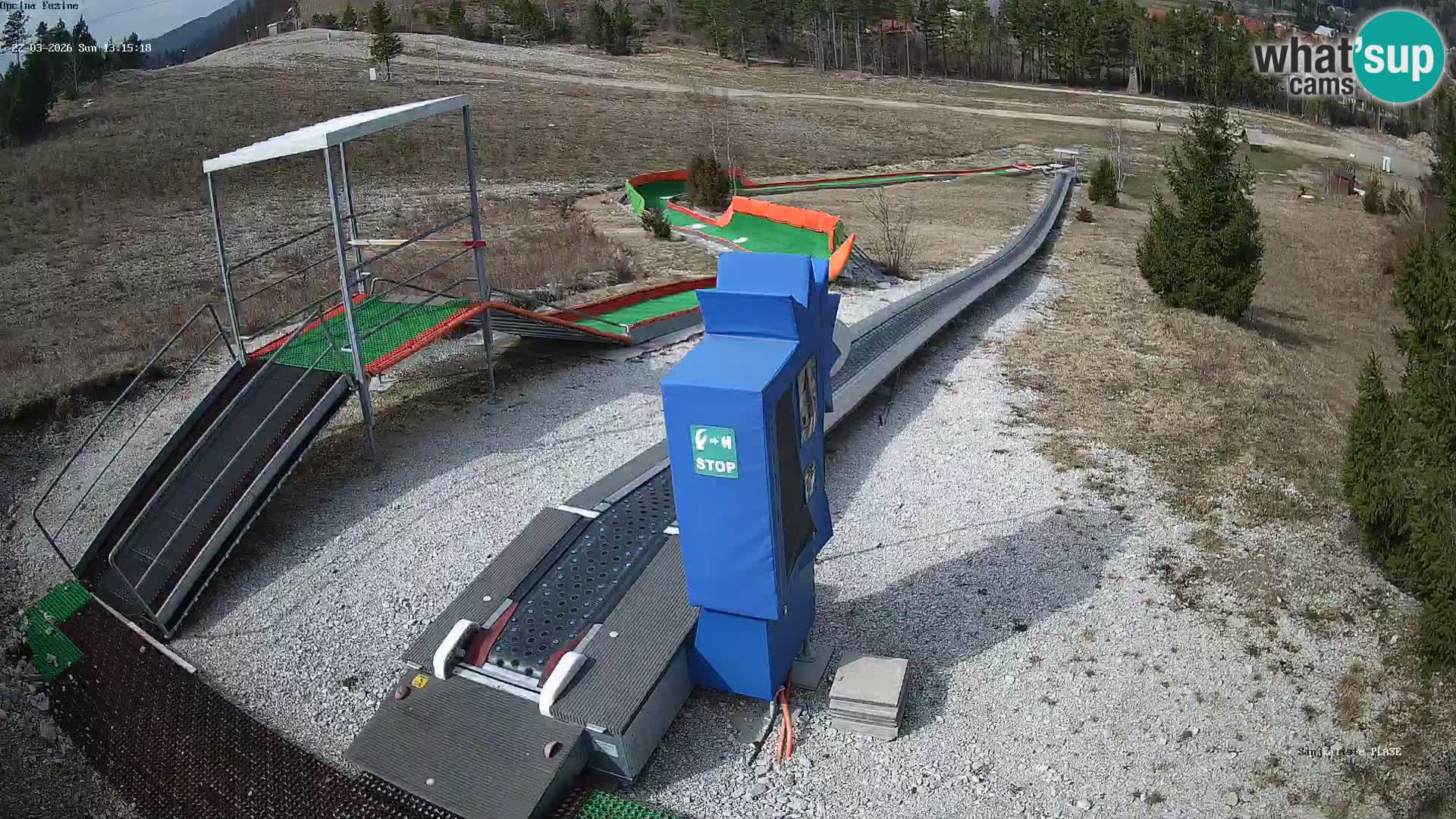 Web kamera uživo Sanjkalište Fužine – Hrvatska