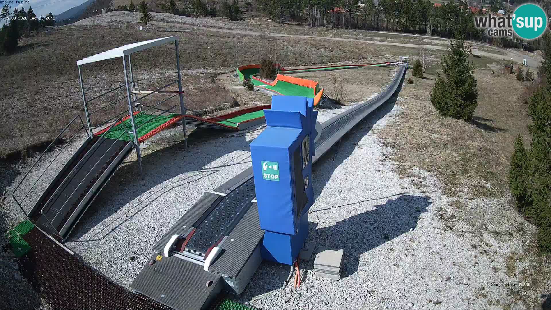 Live Webcam Rodelbahn Fužine – Kroatien