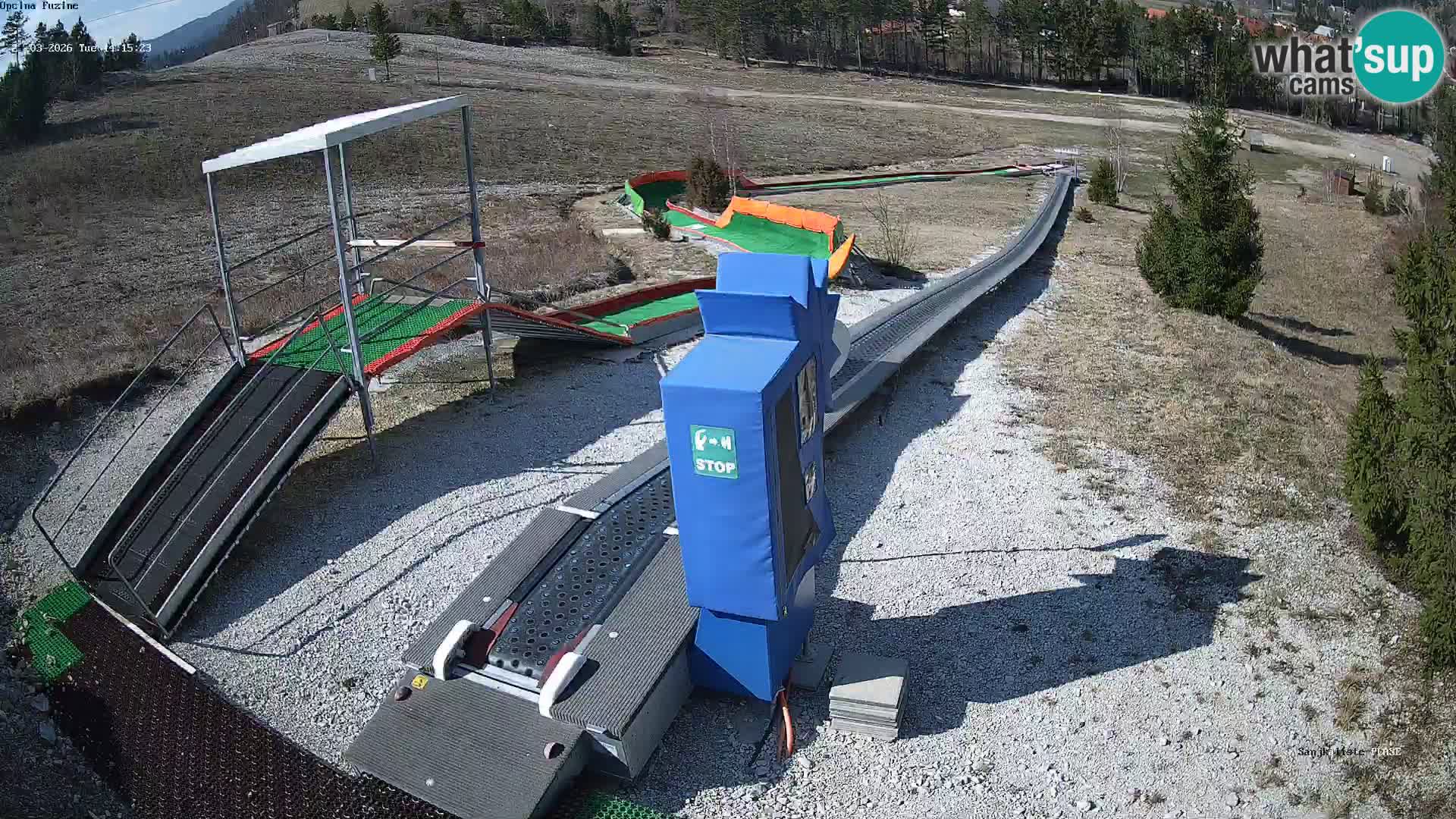 Web kamera uživo Sanjkalište Fužine – Hrvatska