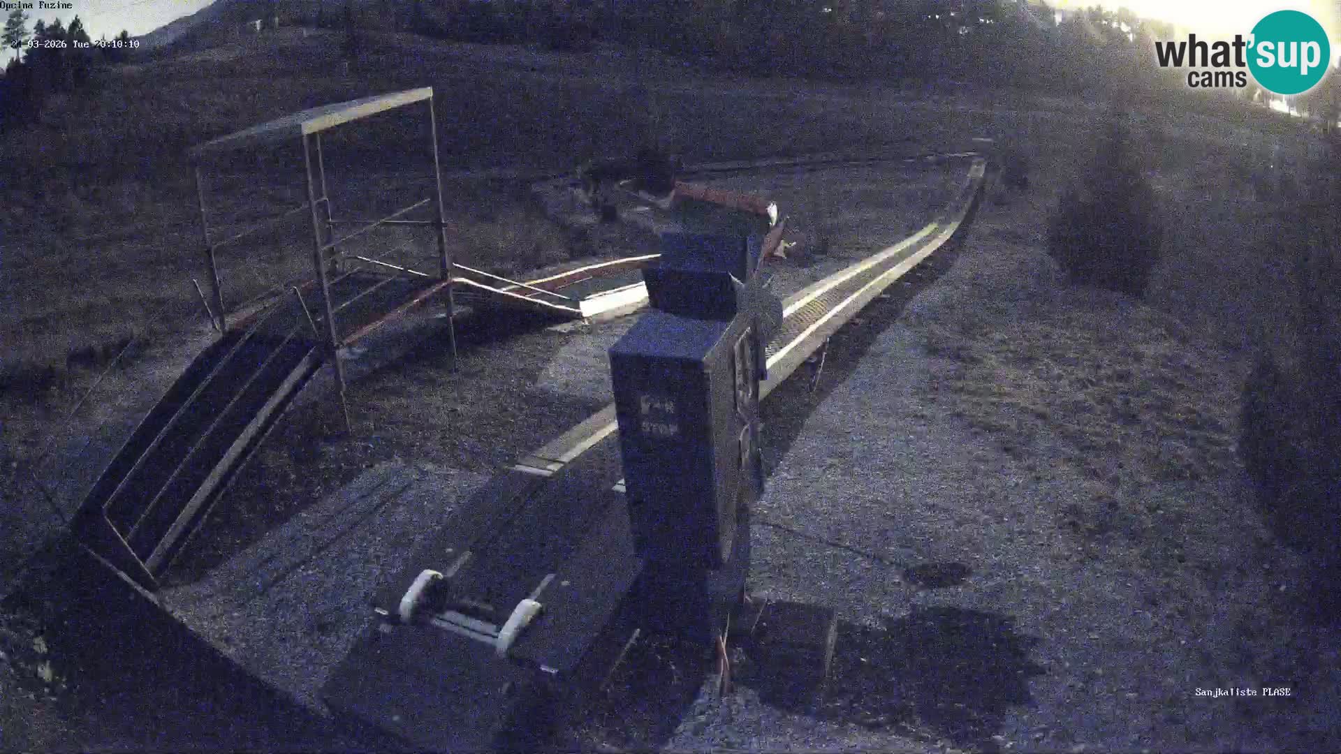 Web kamera uživo Sanjkalište Fužine – Hrvatska