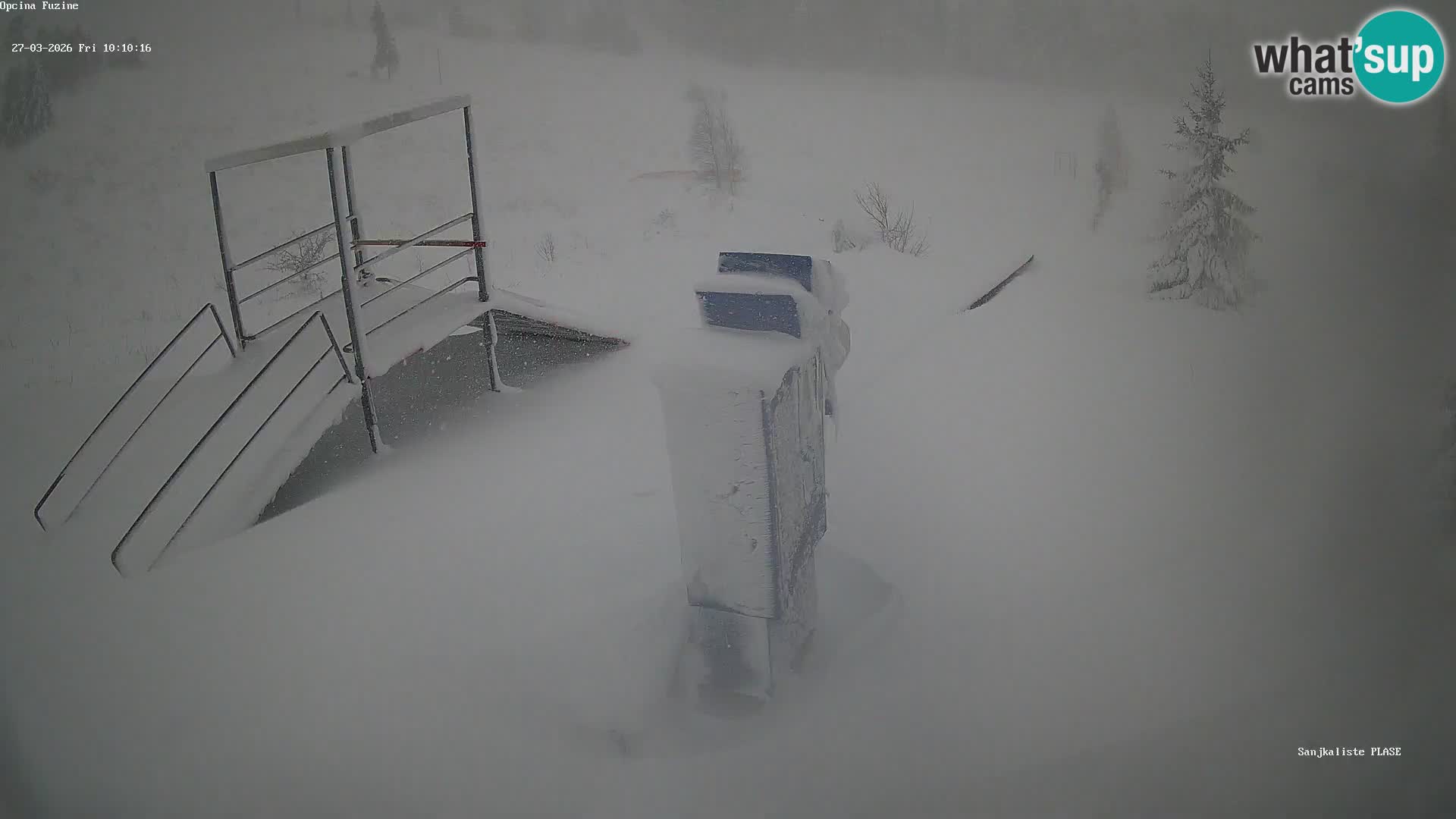 Live webcam Fužine toboggan run – Croatia