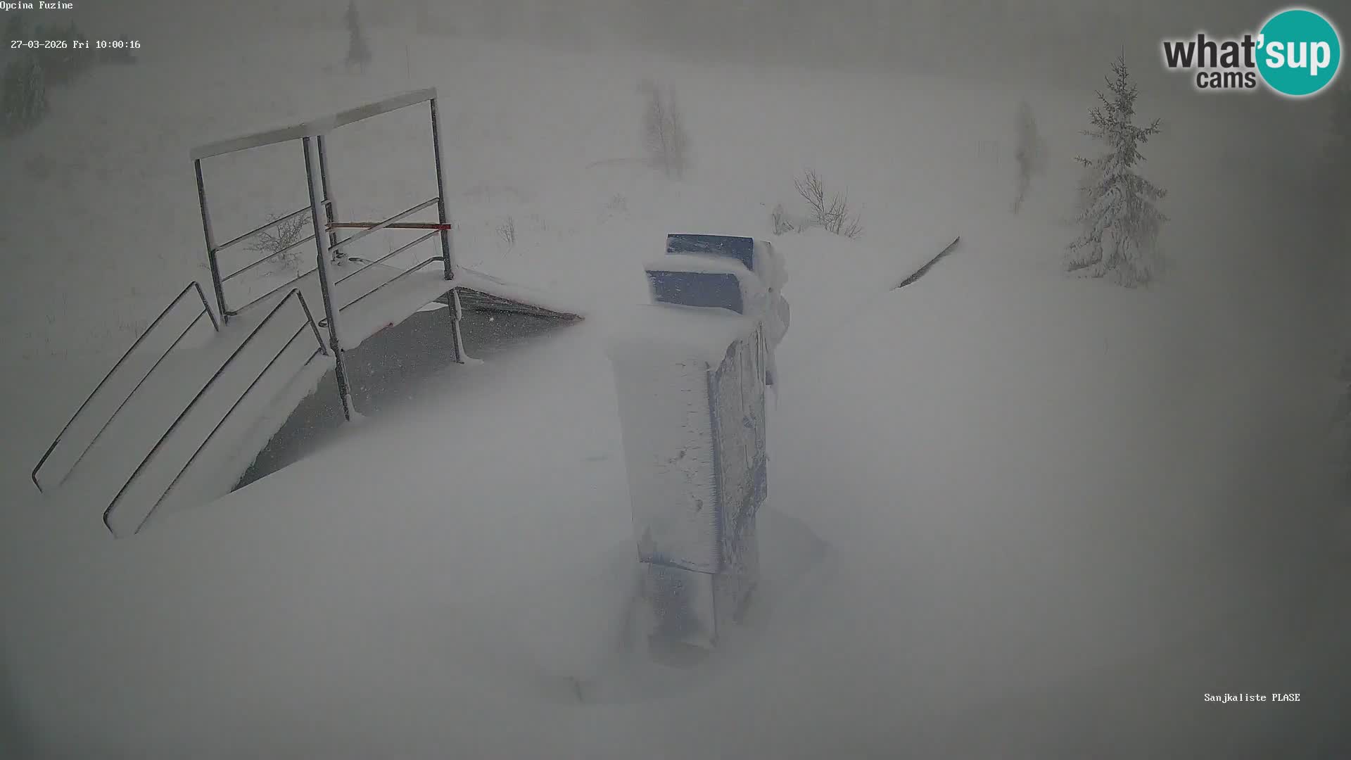 Live webcam Fužine toboggan run – Croatia