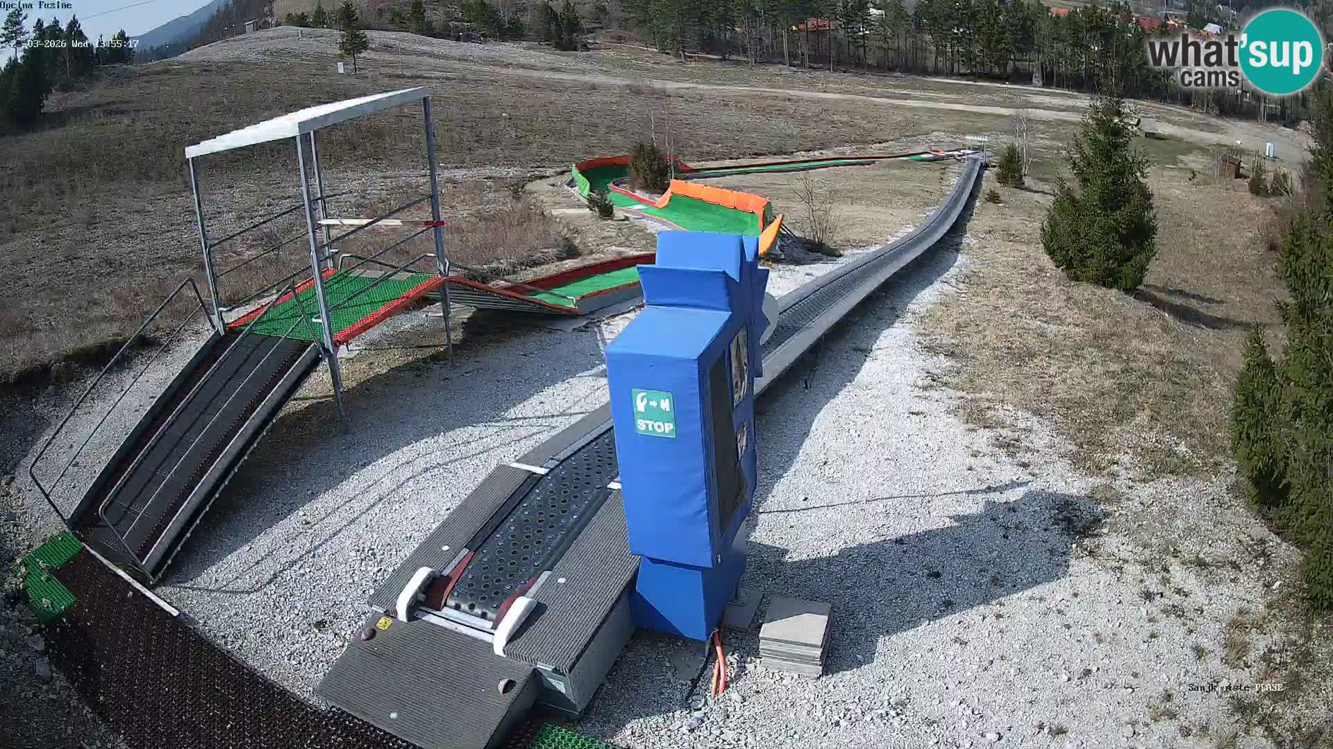 Web kamera uživo Sanjkalište Fužine – Hrvatska