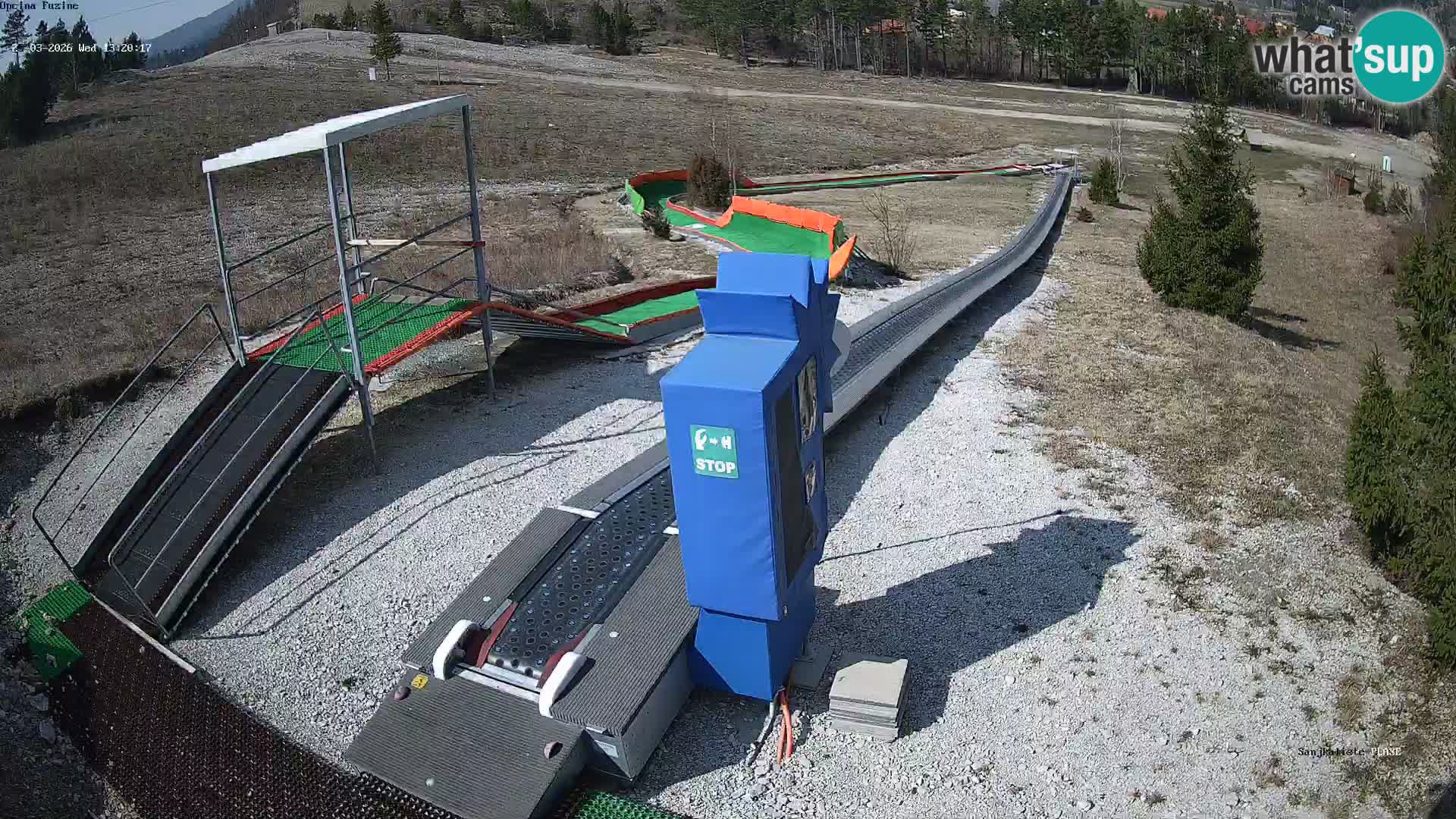 Live Webcam Rodelbahn Fužine – Kroatien