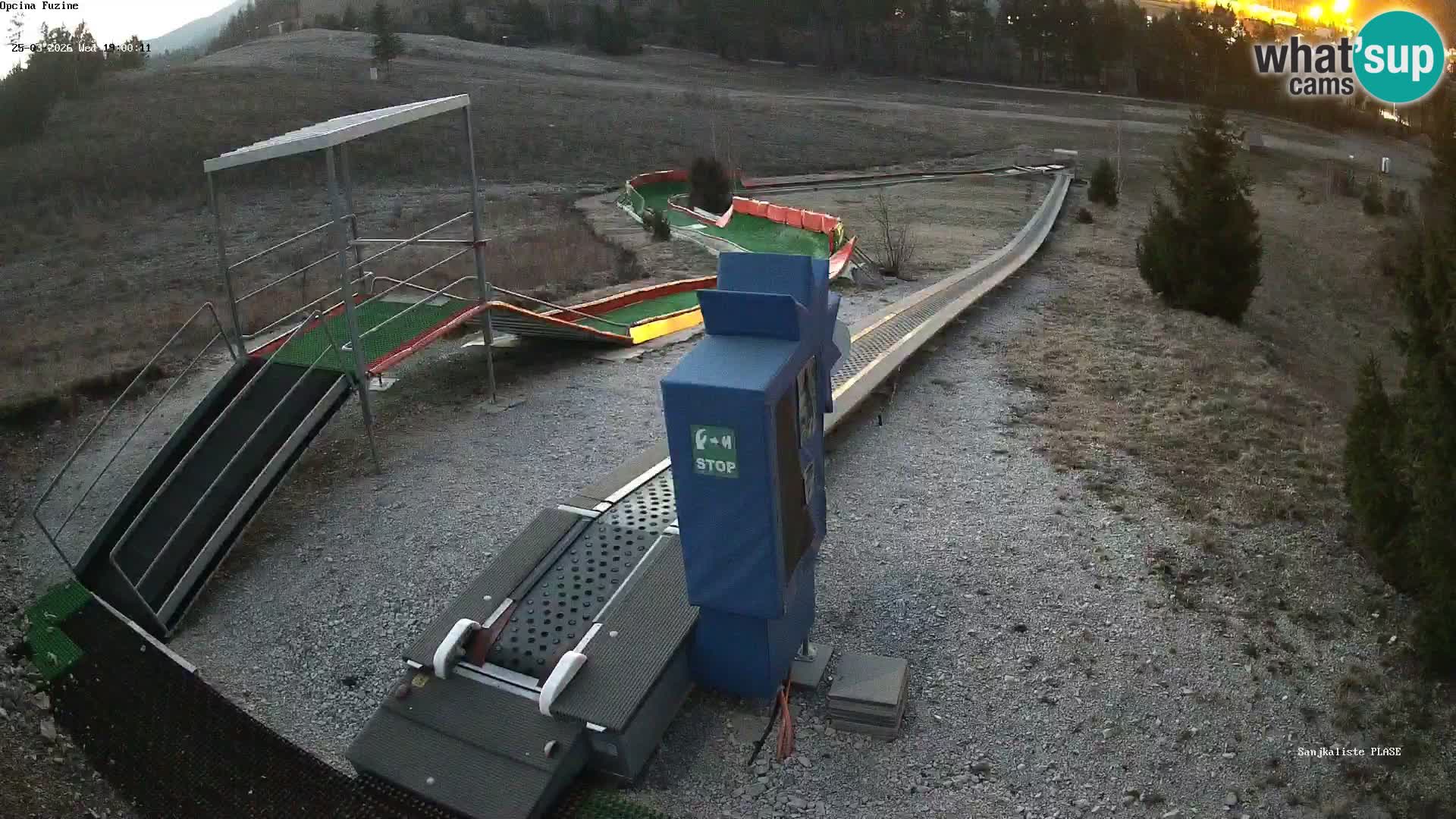 Live Webcam Rodelbahn Fužine – Kroatien