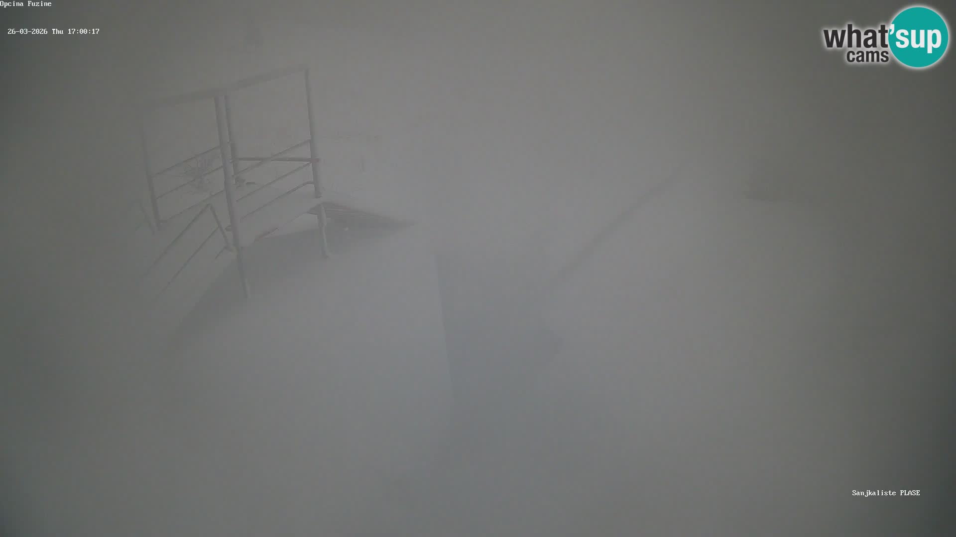 Live webcam Fužine toboggan run – Croatia