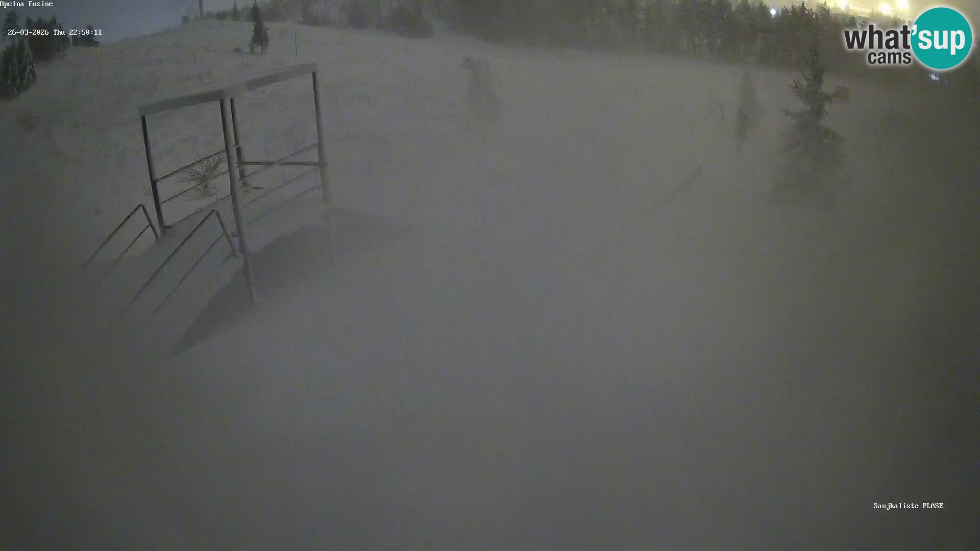 Live webcam Fužine toboggan run – Croatia