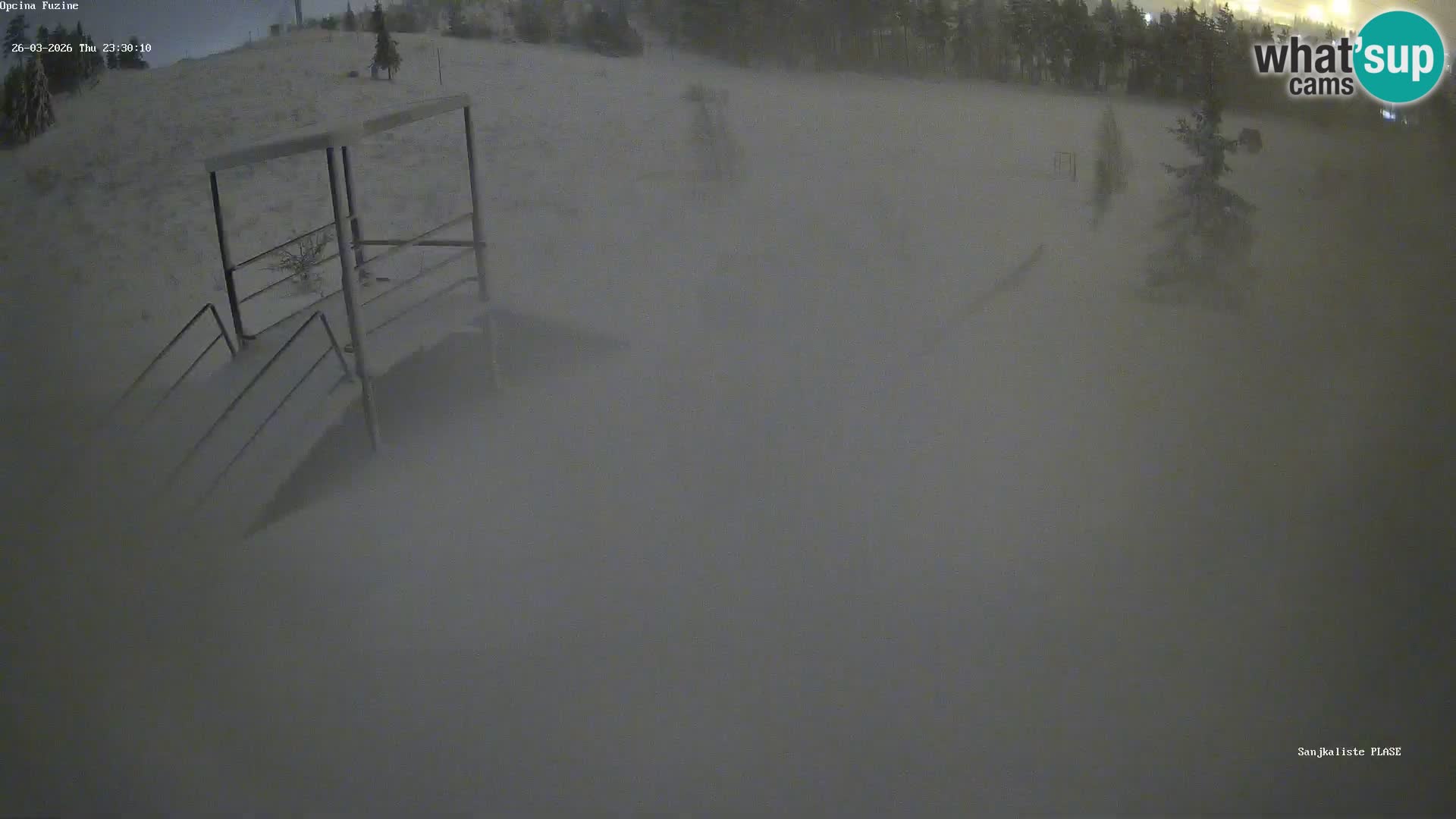 Webcam en direct Piste de luge de Fužine – Croatie