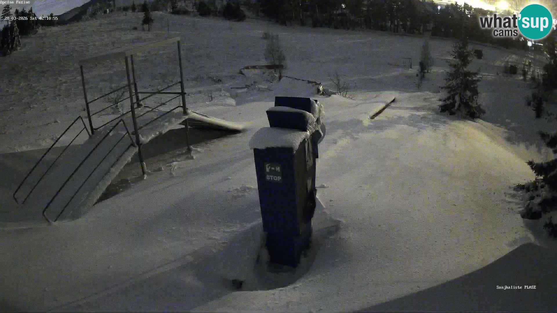Spletna kamera v živo Sankališče Fužine – Hrvaška