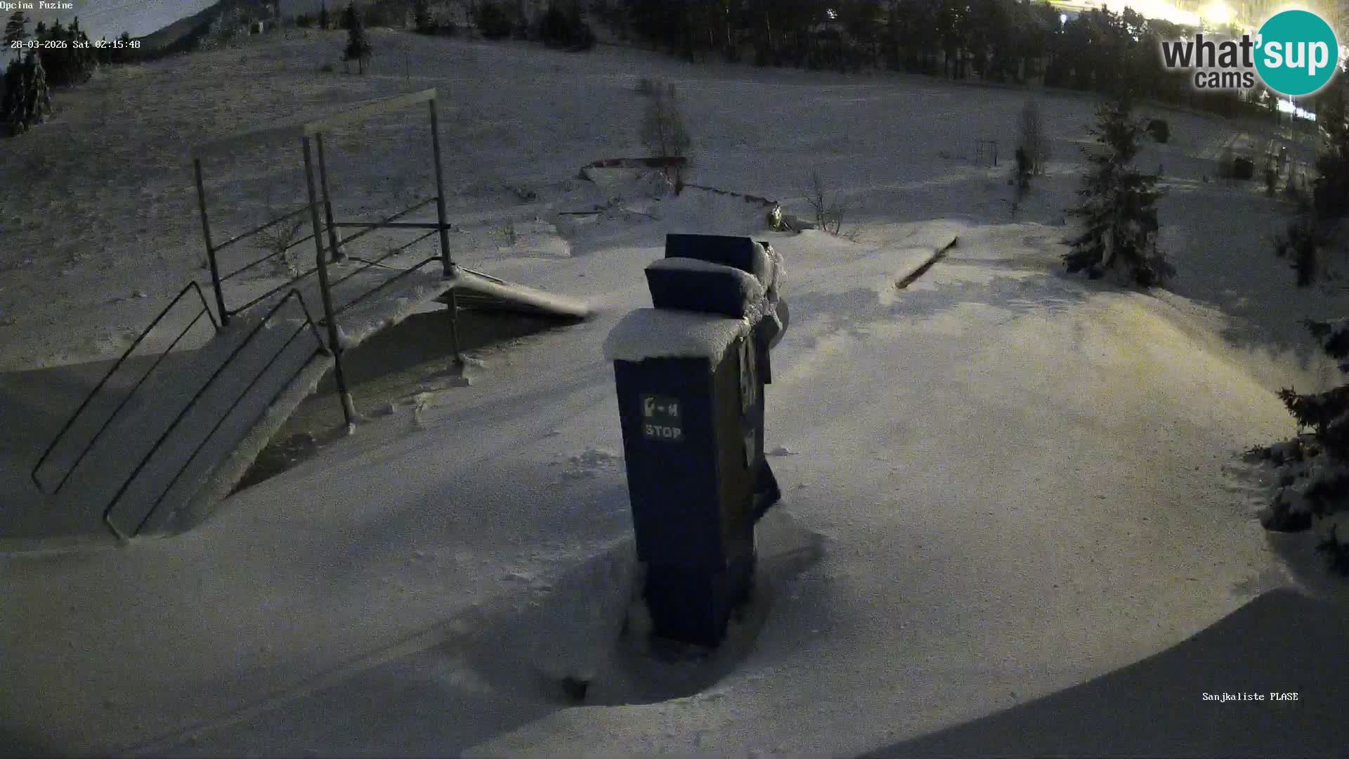 Spletna kamera v živo Sankališče Fužine – Hrvaška
