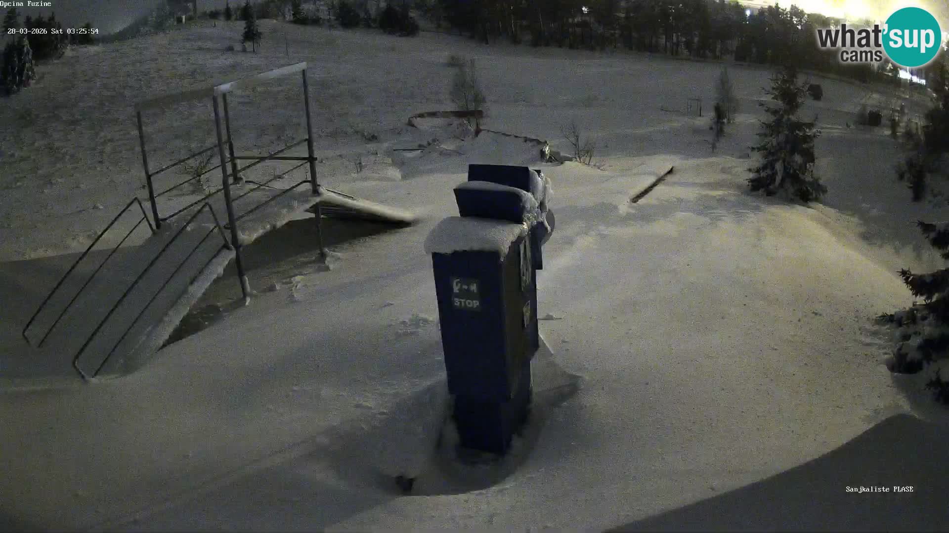 Live webcam Fužine toboggan run – Croatia