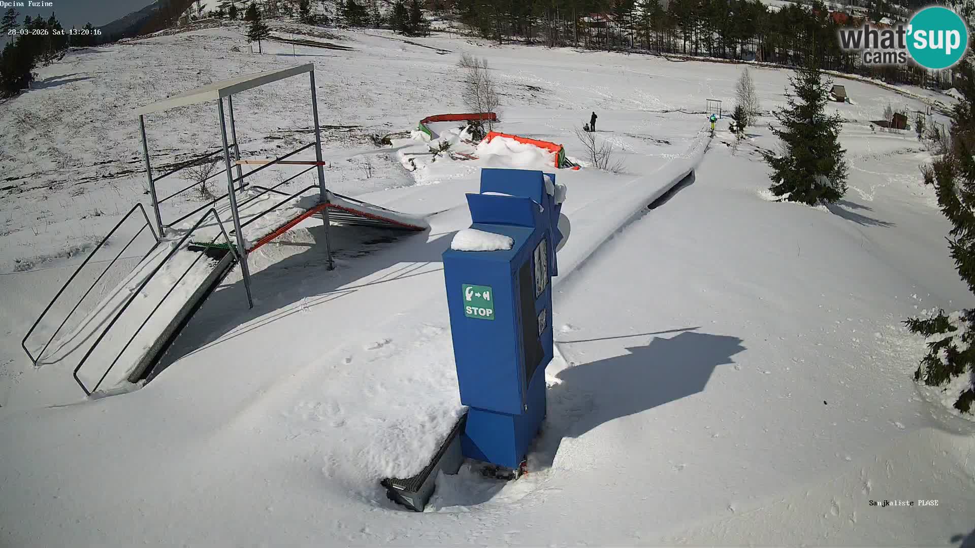 Webcam en direct Piste de luge de Fužine – Croatie