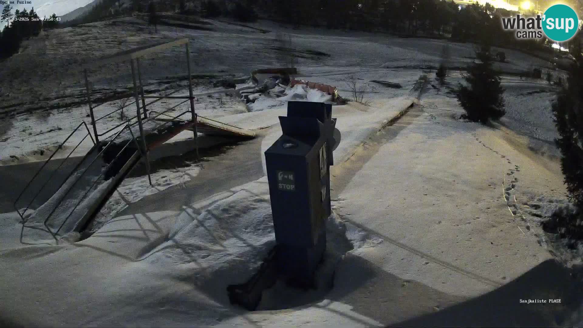 Live webcam Fužine toboggan run – Croatia