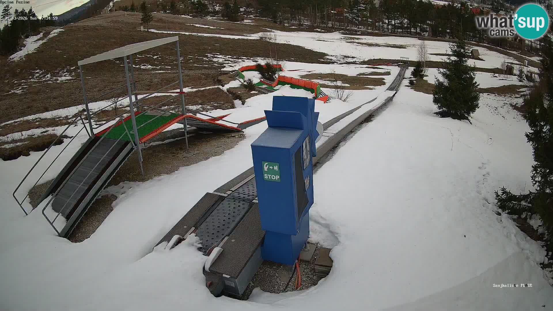 Live Webcam Rodelbahn Fužine – Kroatien