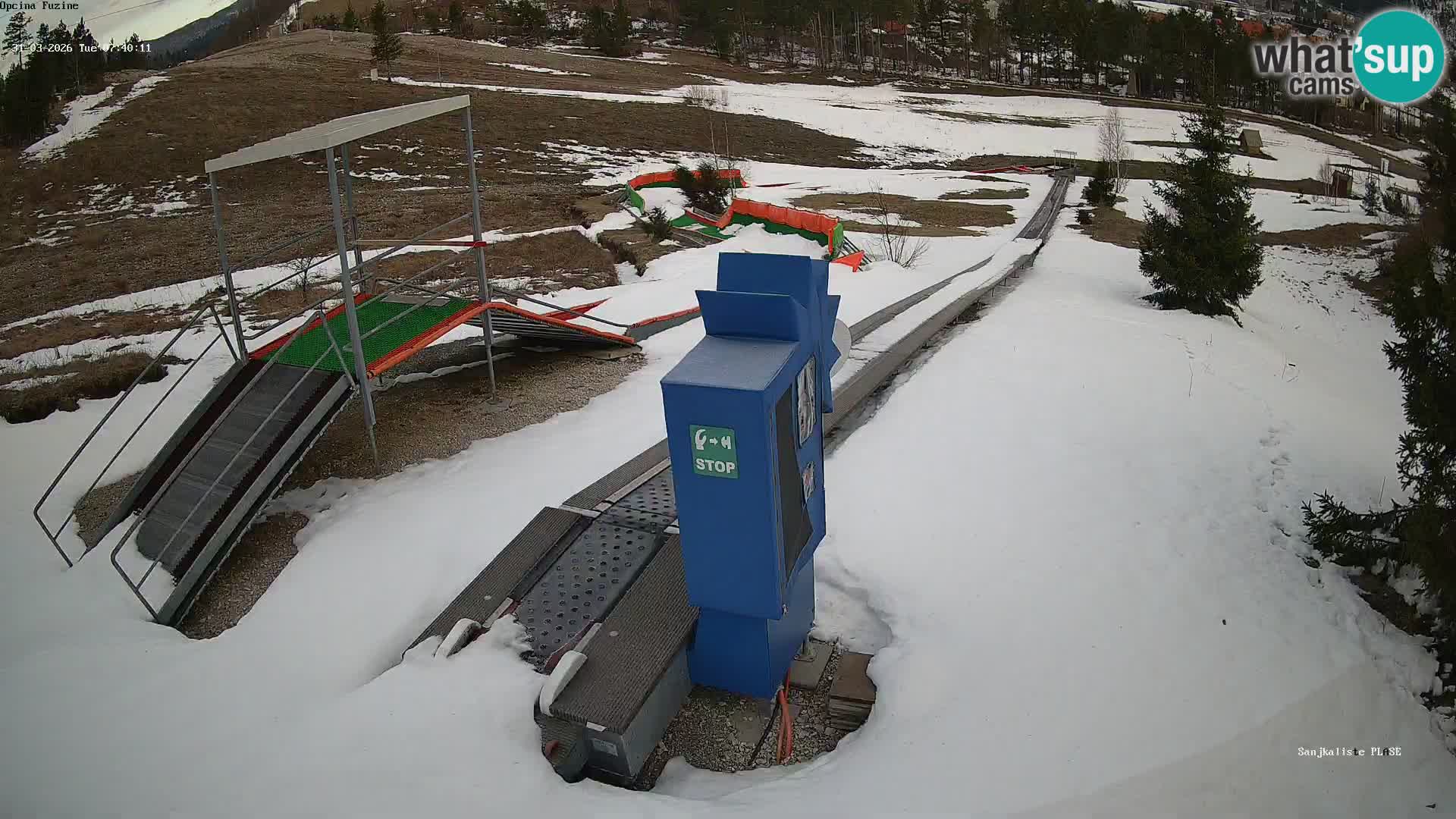 Live Webcam Rodelbahn Fužine – Kroatien