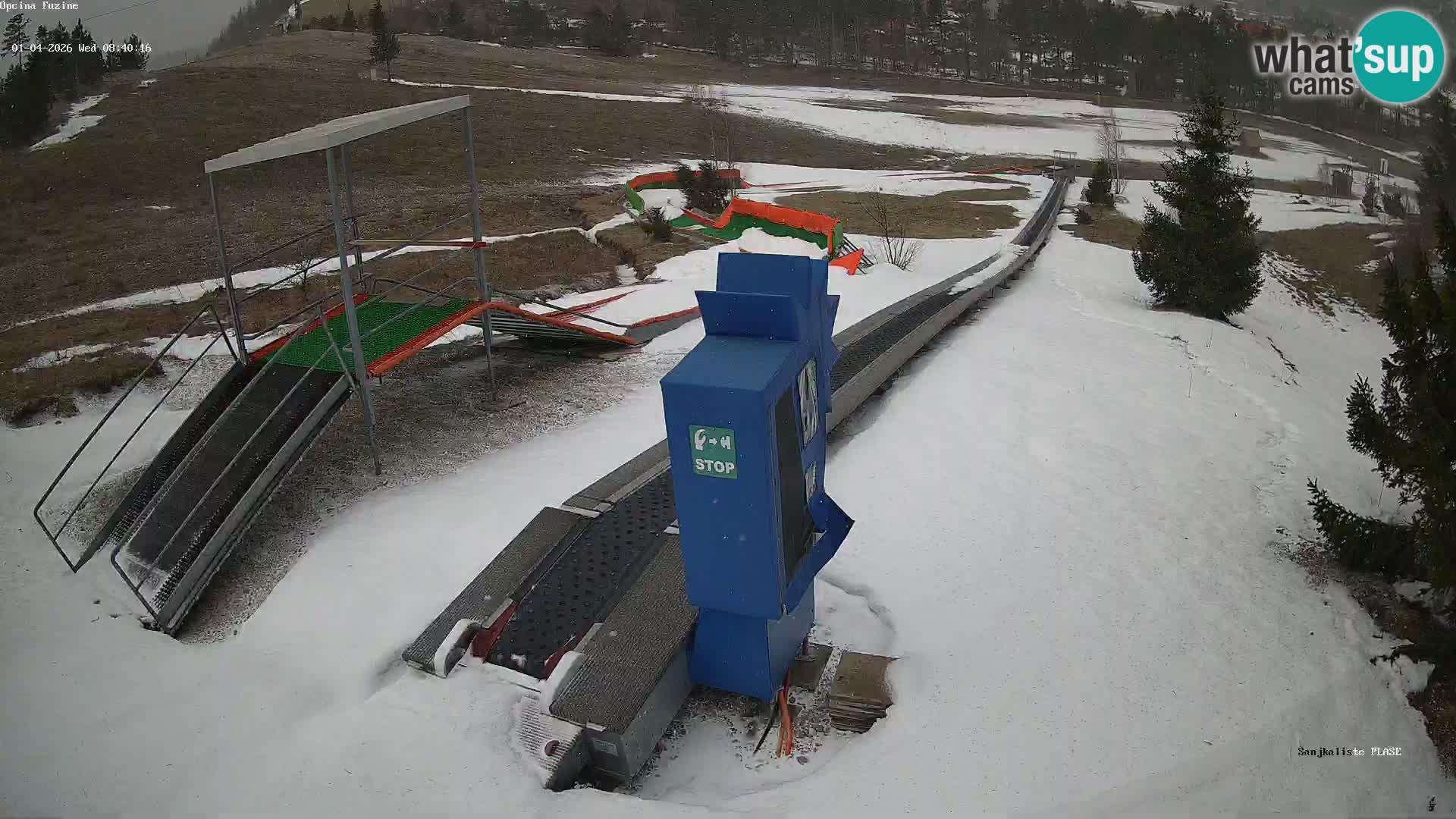 Web kamera uživo Sanjkalište Fužine – Hrvatska