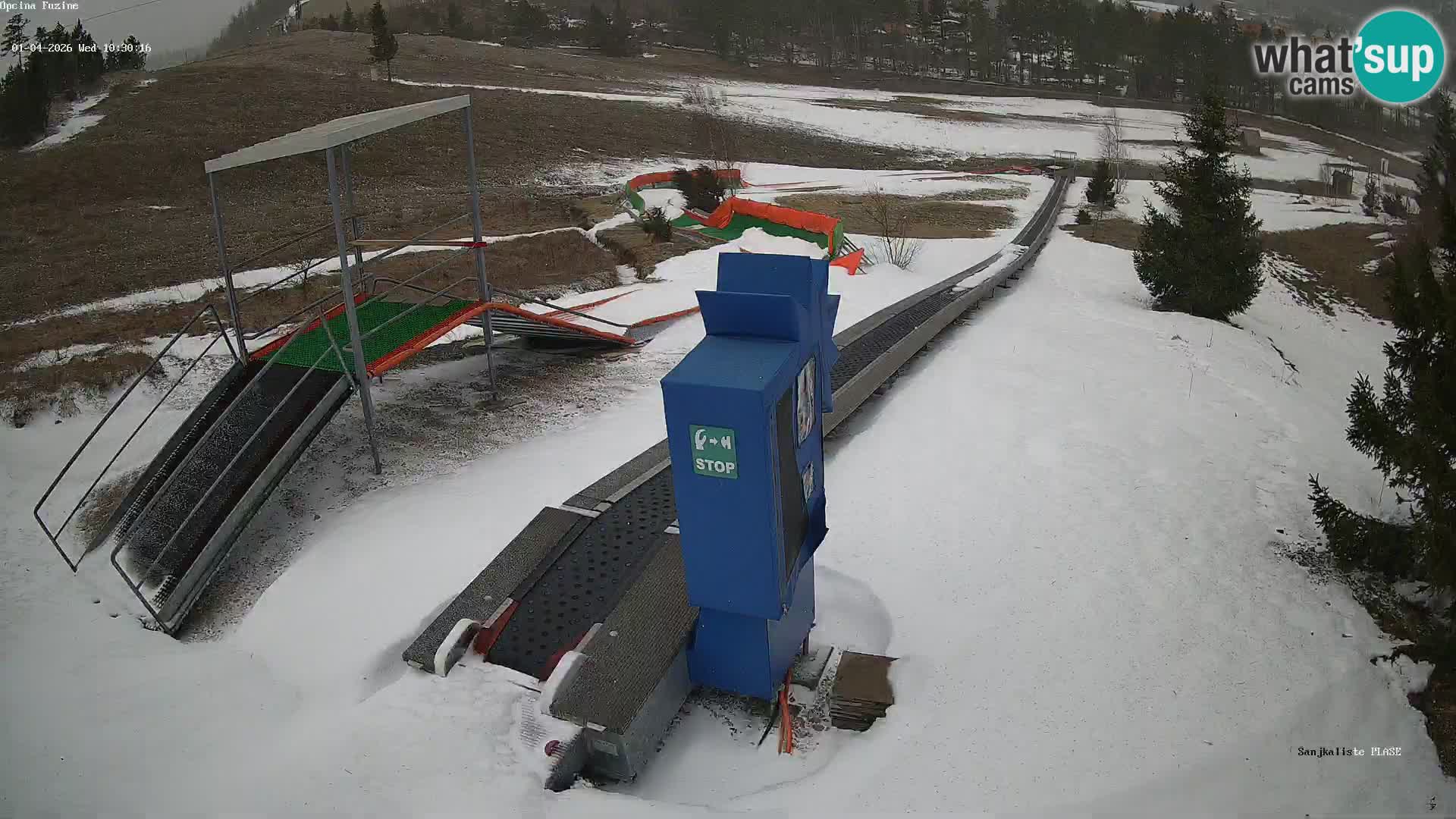 Web kamera uživo Sanjkalište Fužine – Hrvatska