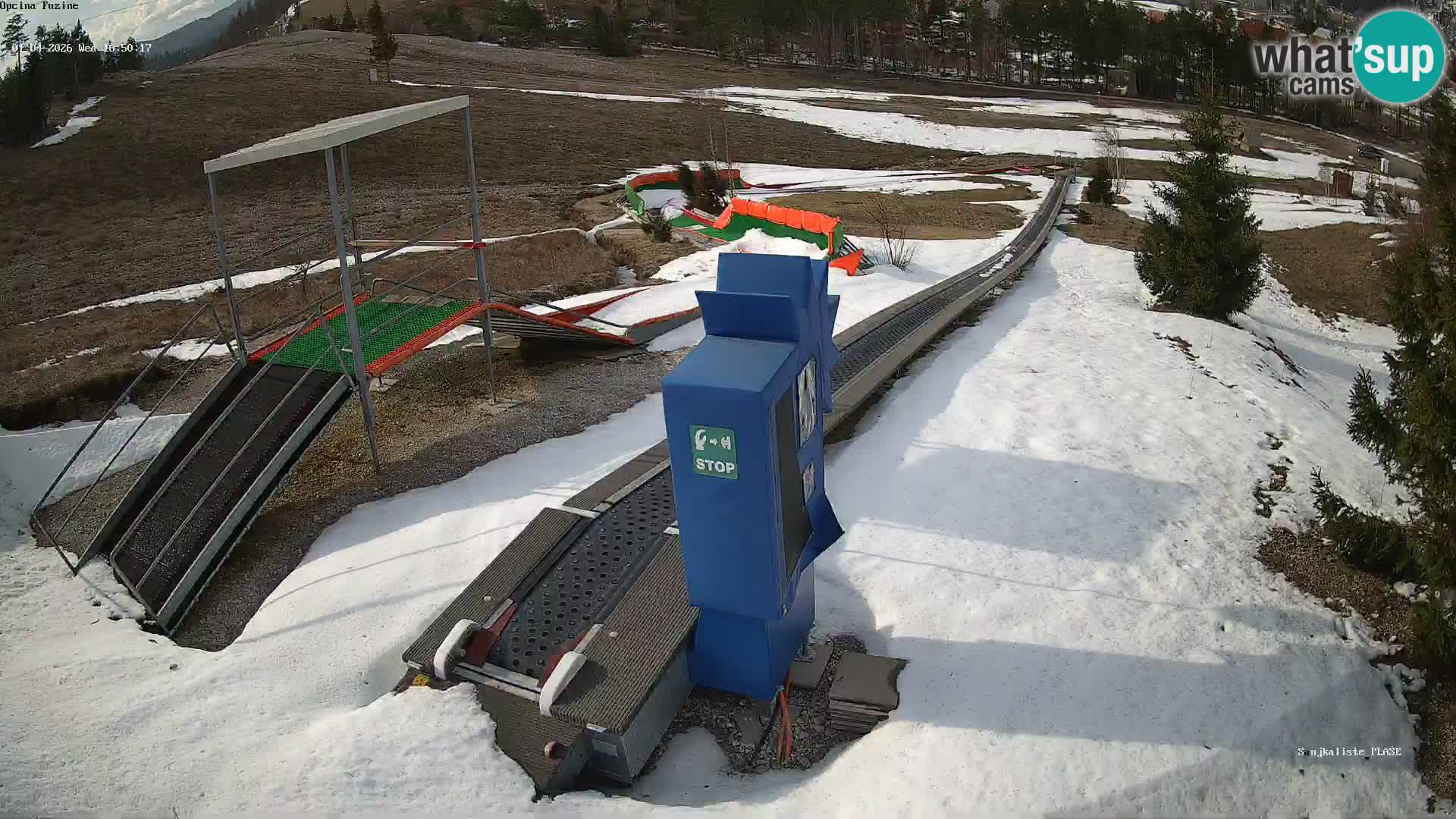 Web kamera uživo Sanjkalište Fužine – Hrvatska