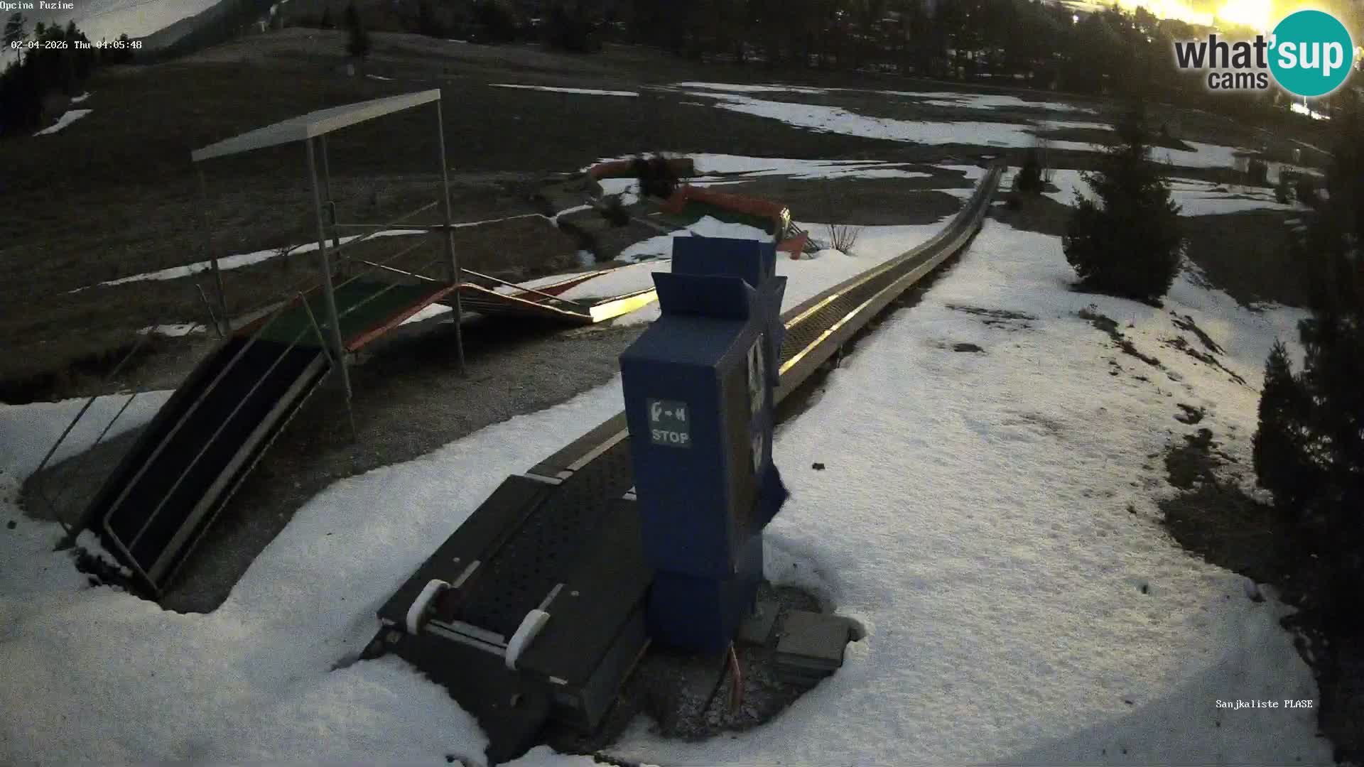 Web kamera uživo Sanjkalište Fužine – Hrvatska