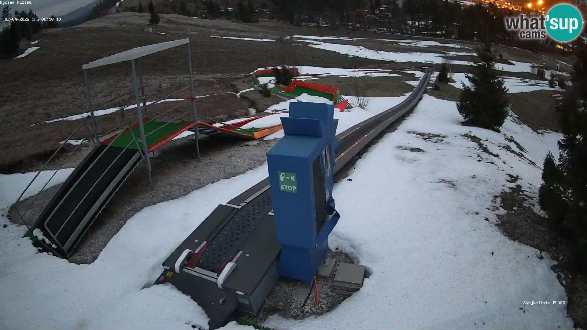 Live Webcam Rodelbahn Fužine – Kroatien