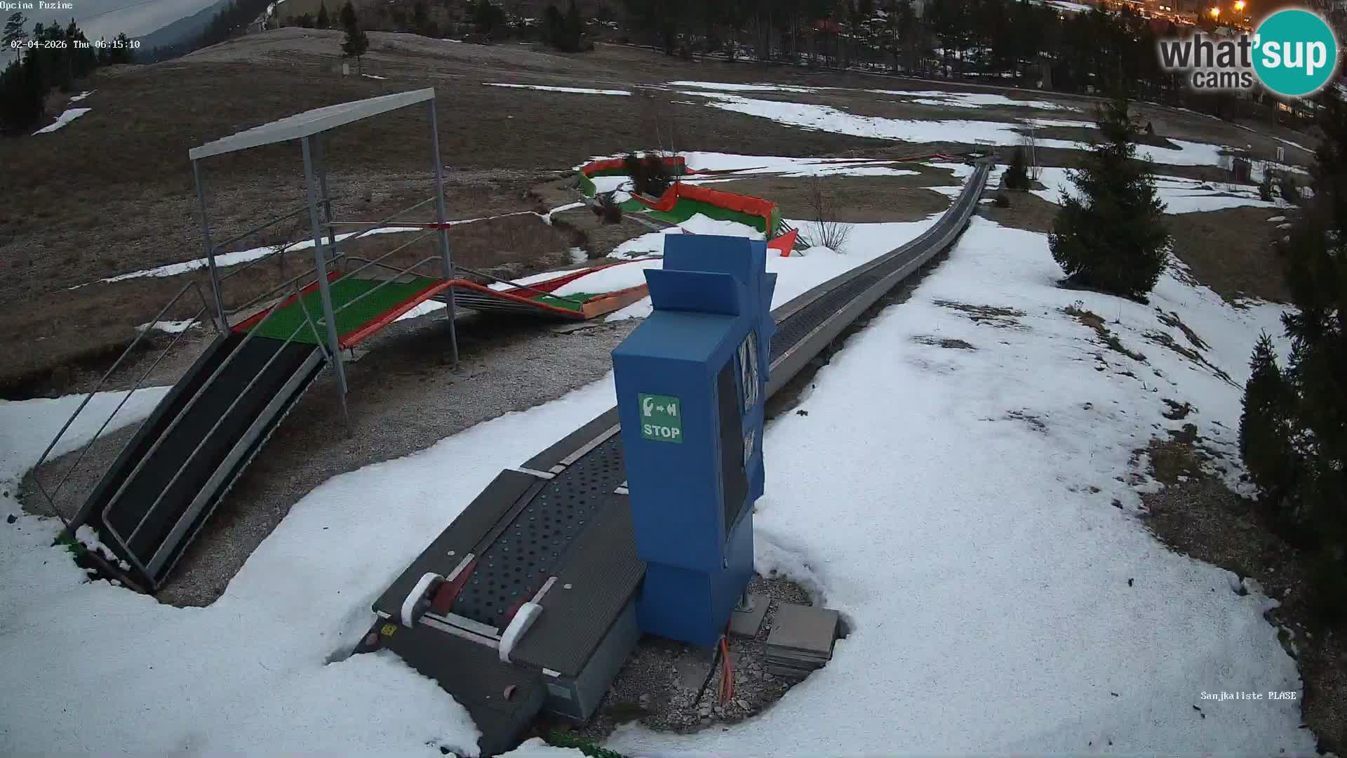 Live Webcam Rodelbahn Fužine – Kroatien