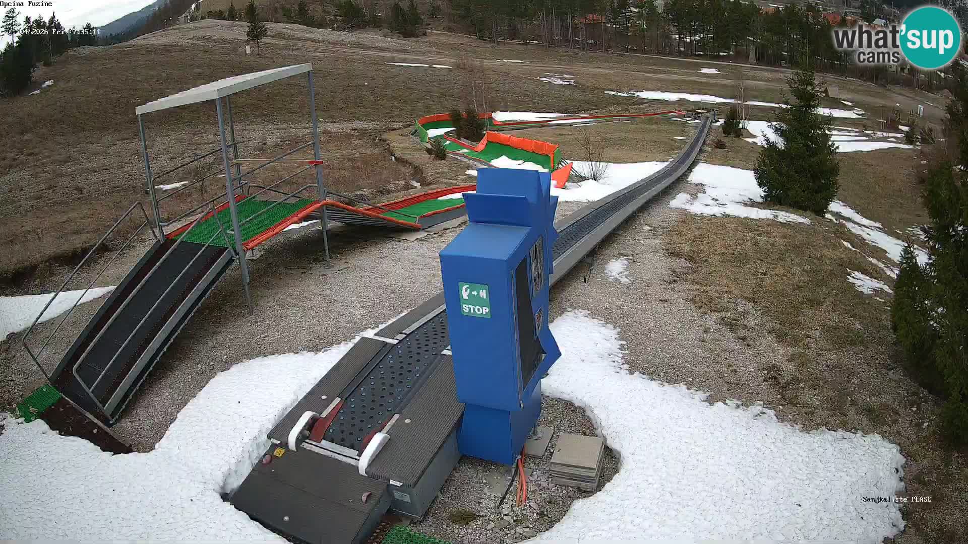 Live Webcam Rodelbahn Fužine – Kroatien