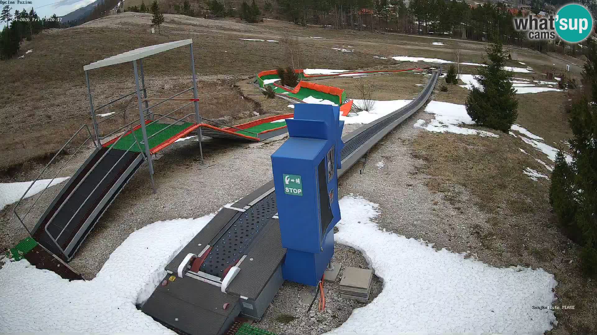 Live Webcam Rodelbahn Fužine – Kroatien