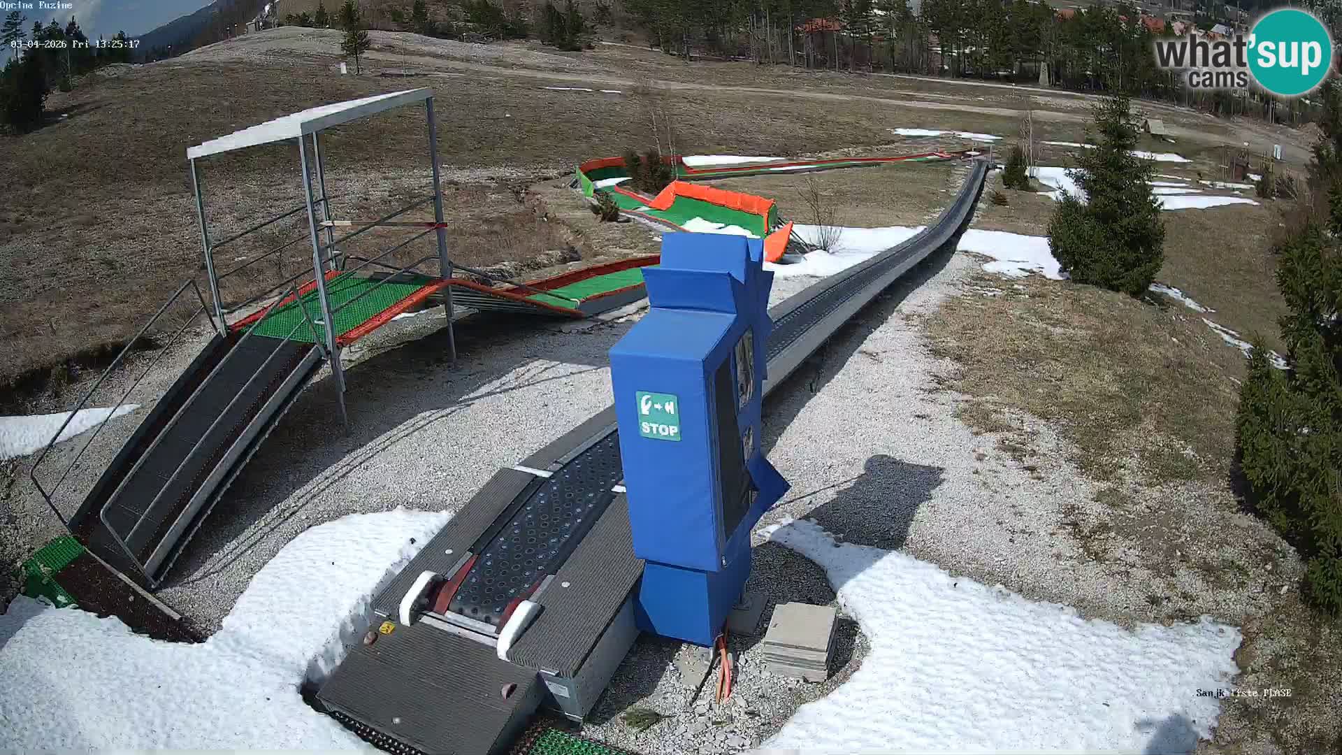 Web kamera uživo Sanjkalište Fužine – Hrvatska