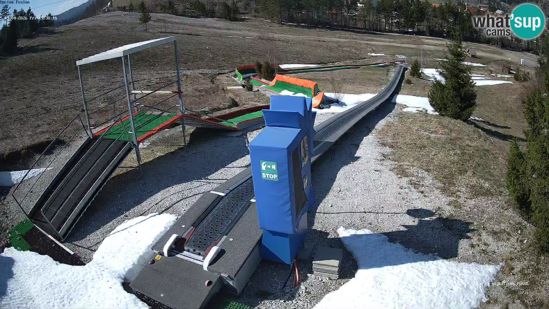 Web kamera uživo Sanjkalište Fužine – Hrvatska