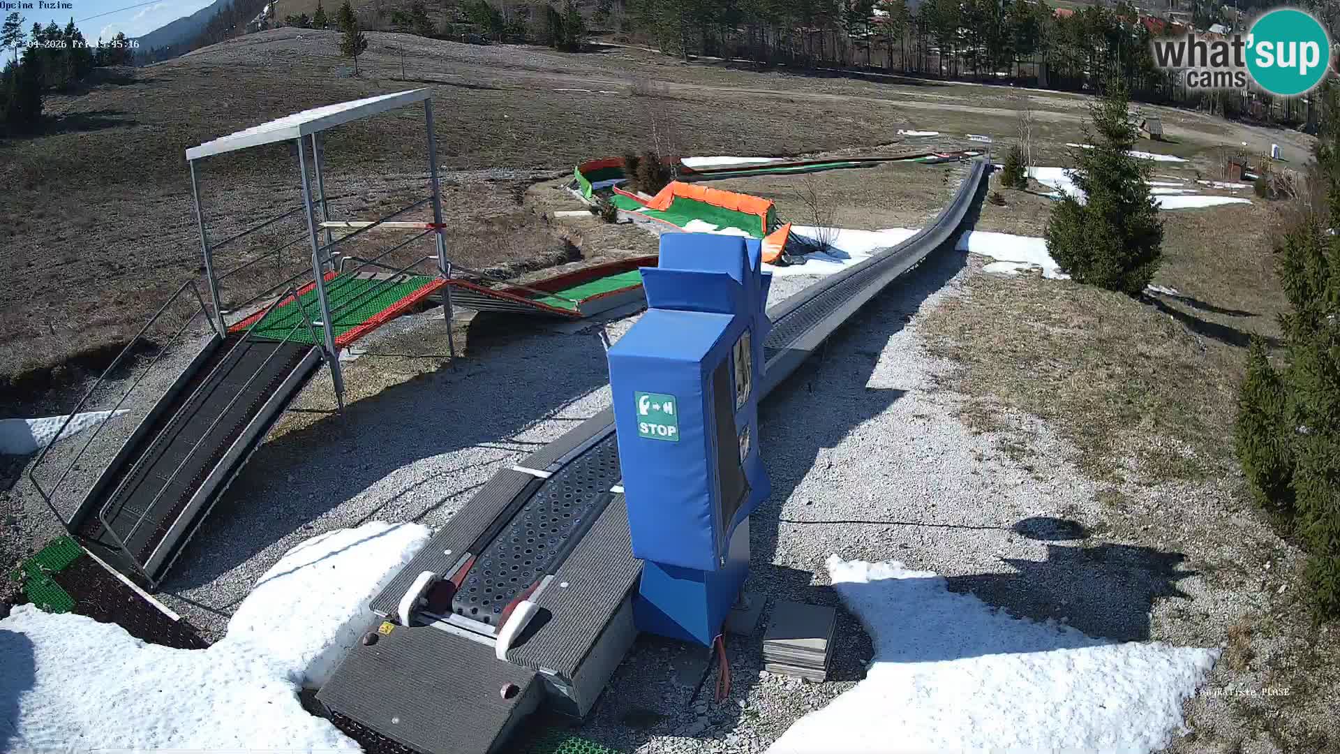 Spletna kamera v živo Sankališče Fužine – Hrvaška