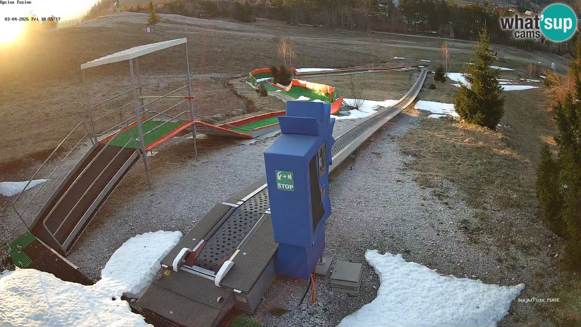 Live Webcam Rodelbahn Fužine – Kroatien