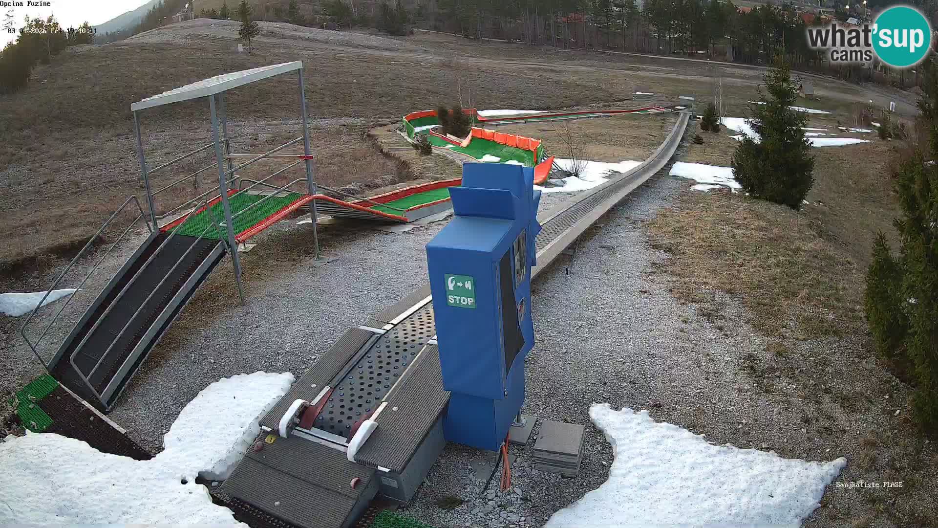 Web kamera uživo Sanjkalište Fužine – Hrvatska