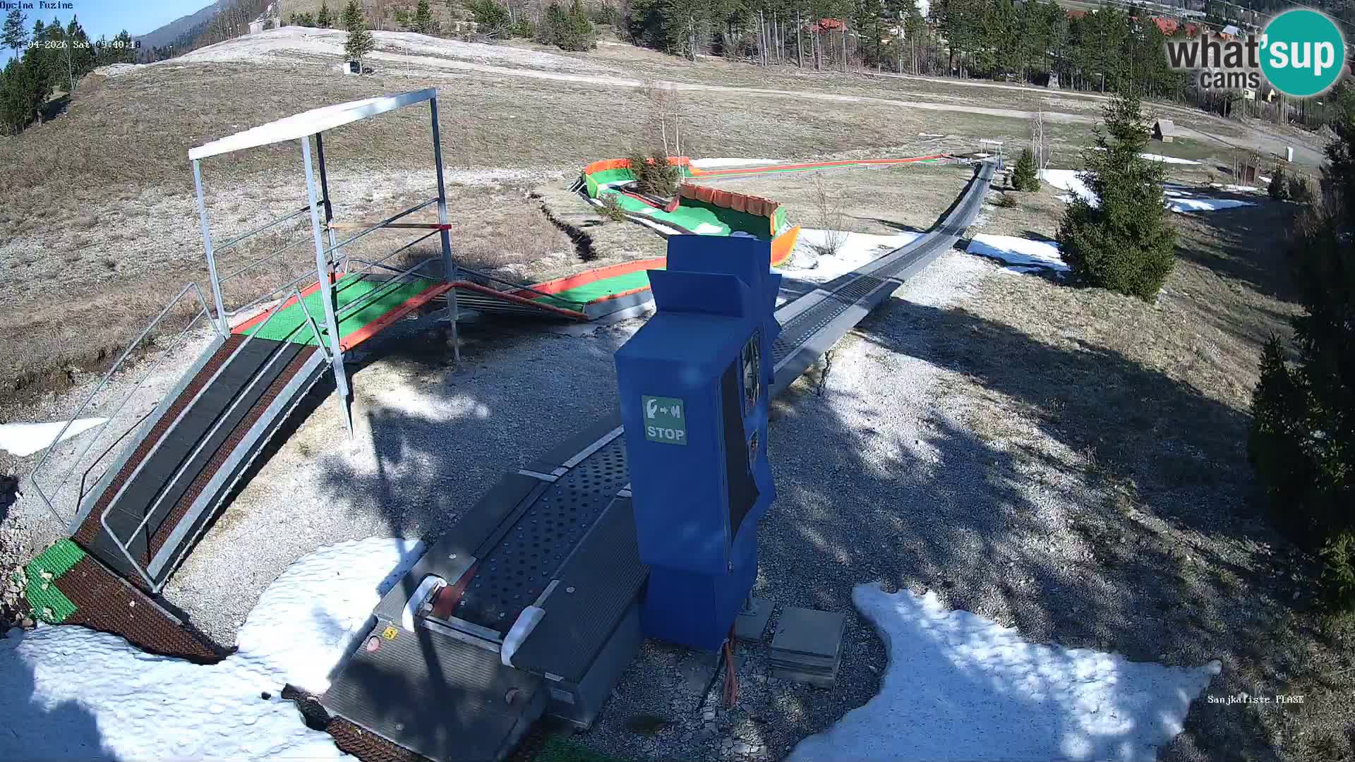 Web kamera uživo Sanjkalište Fužine – Hrvatska