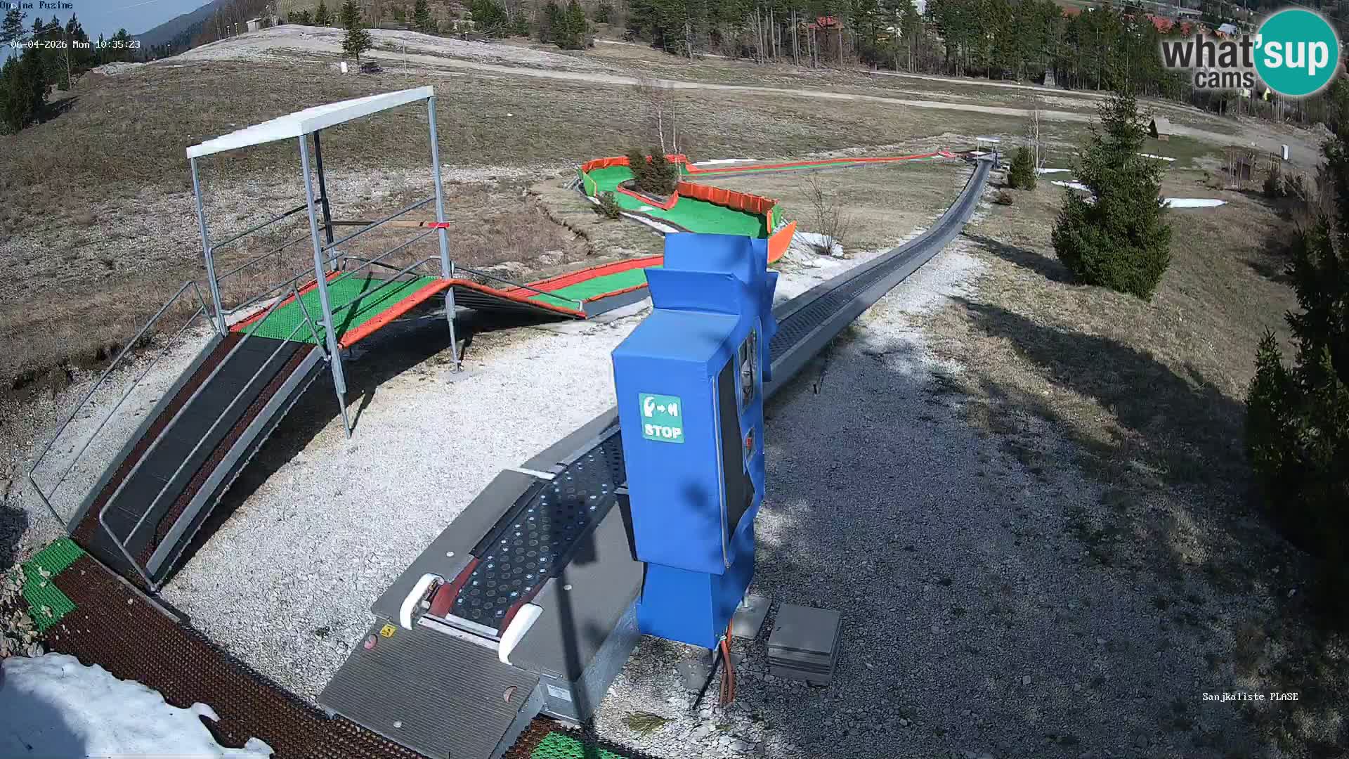 Web kamera uživo Sanjkalište Fužine – Hrvatska