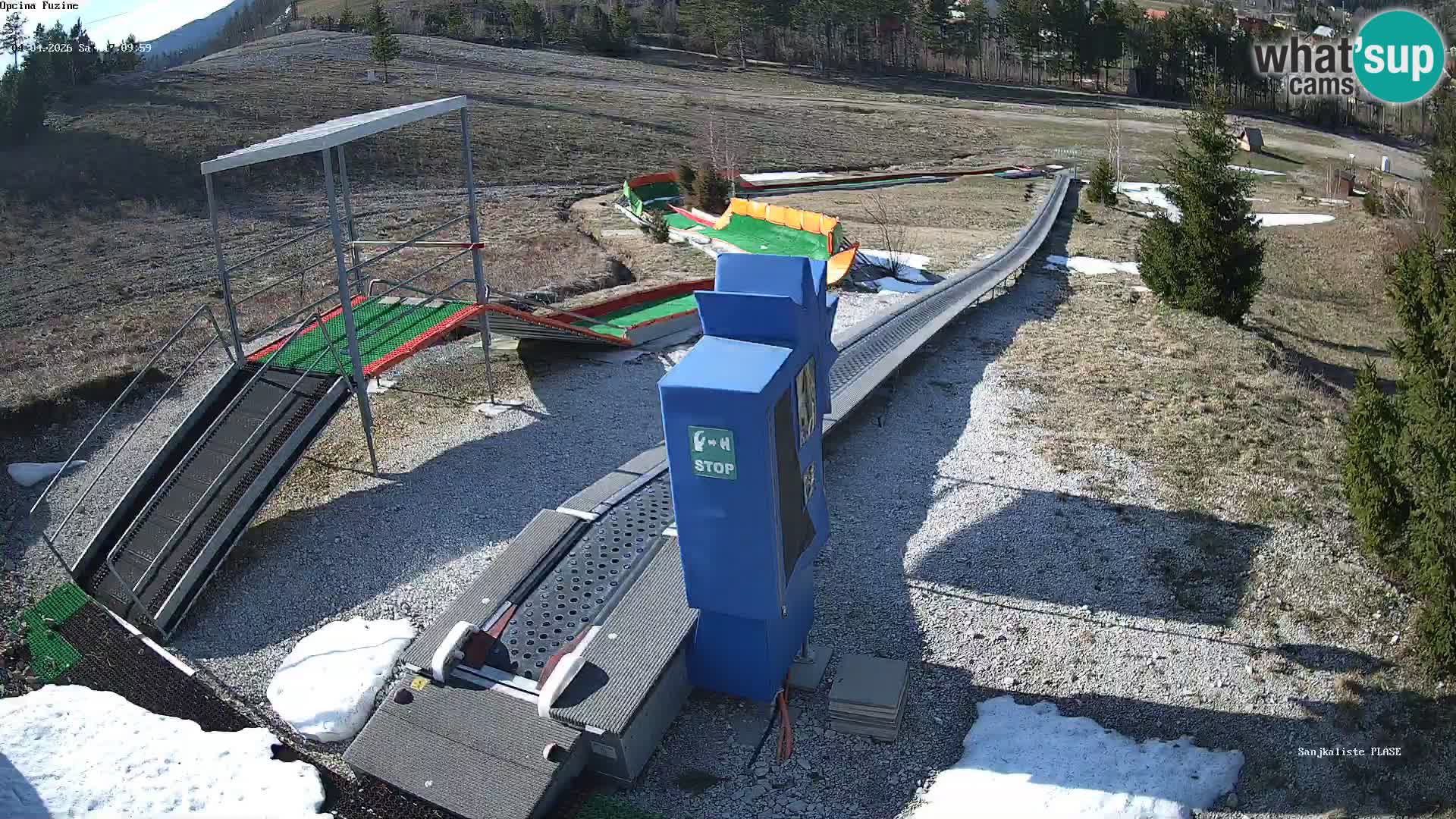 Live Webcam Rodelbahn Fužine – Kroatien